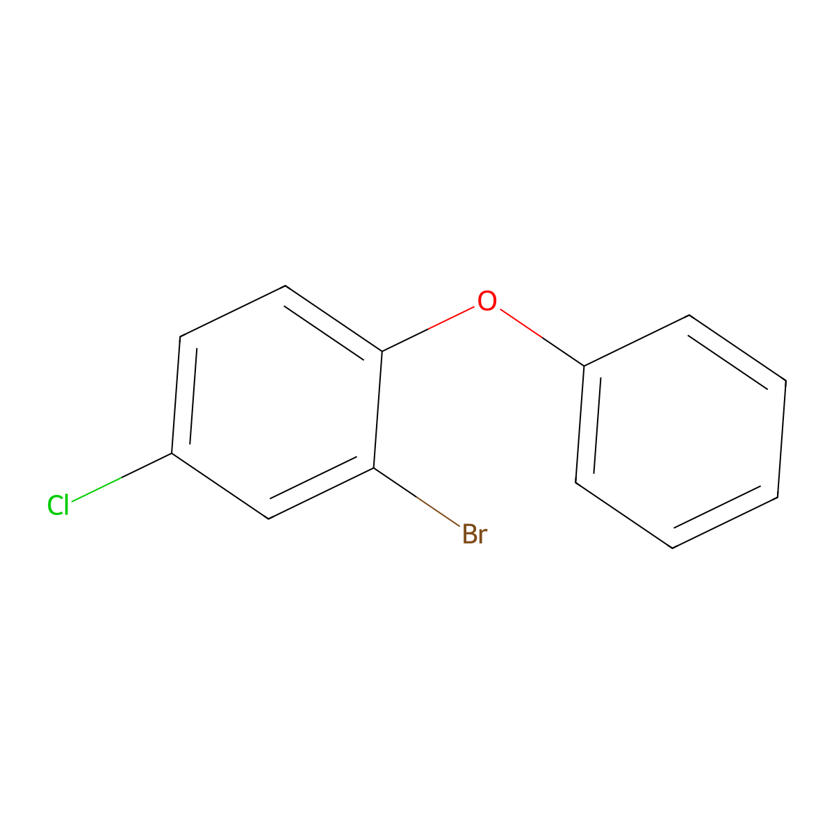 2-Bromo-4-chloro-1-phenoxybenZene molecular structure, CAS 2378336-85-5