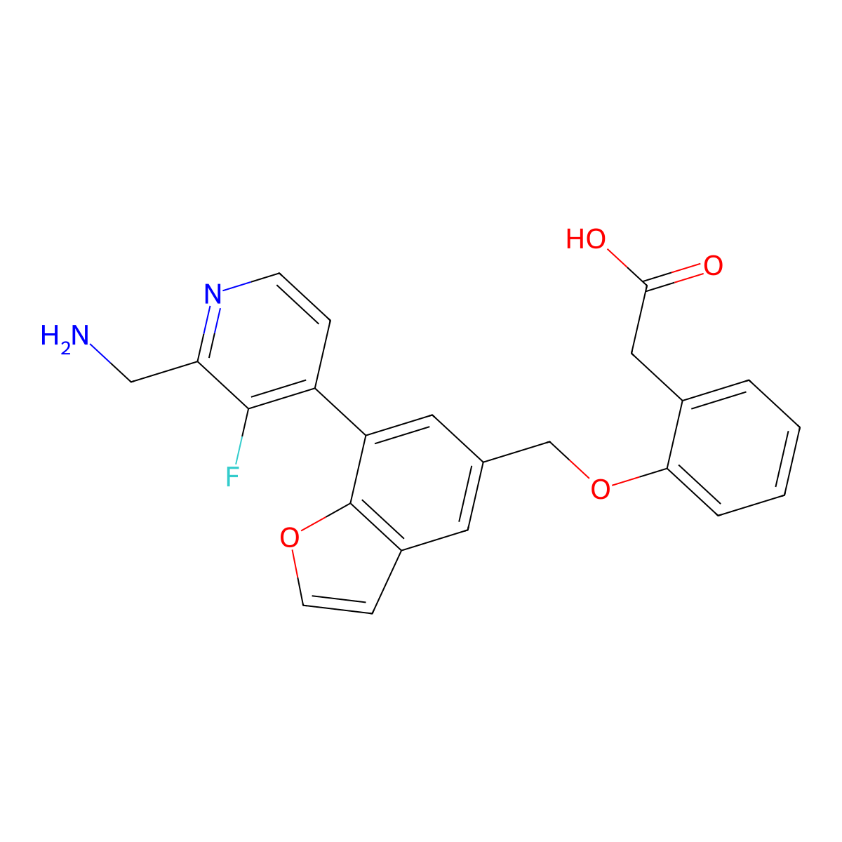 Pelecopan molecular structure, CAS 2378380-49-3