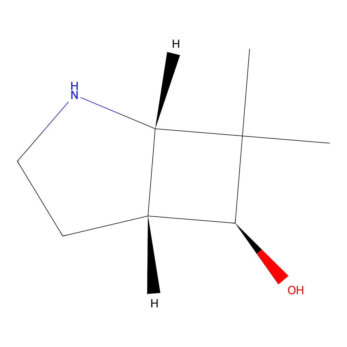 rac-(1R,5S,6R)-7,7-dimethyl-2-azabicyclo[3.2.0]heptan-6-ol molecular structure, CAS 2378490-18-5