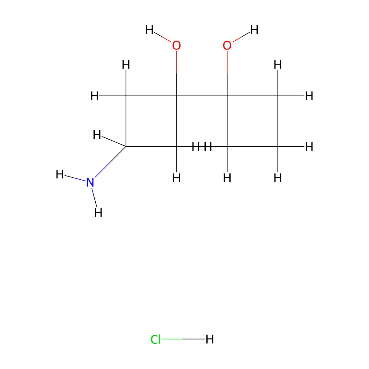 3-amino-1-(1-hydroxycyclobutyl)cyclobutan-1-ol hydrochloride, Mixture of diastereomers molecular structure, CAS 2378502-93-1