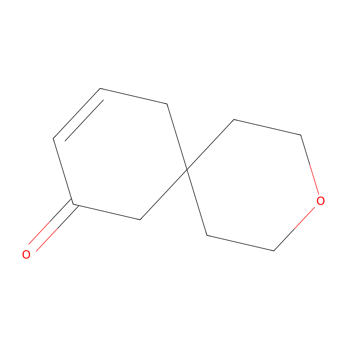 3-Oxaspiro[5.5]undec-9-en-8-one molecular structure, CAS 2378506-72-8