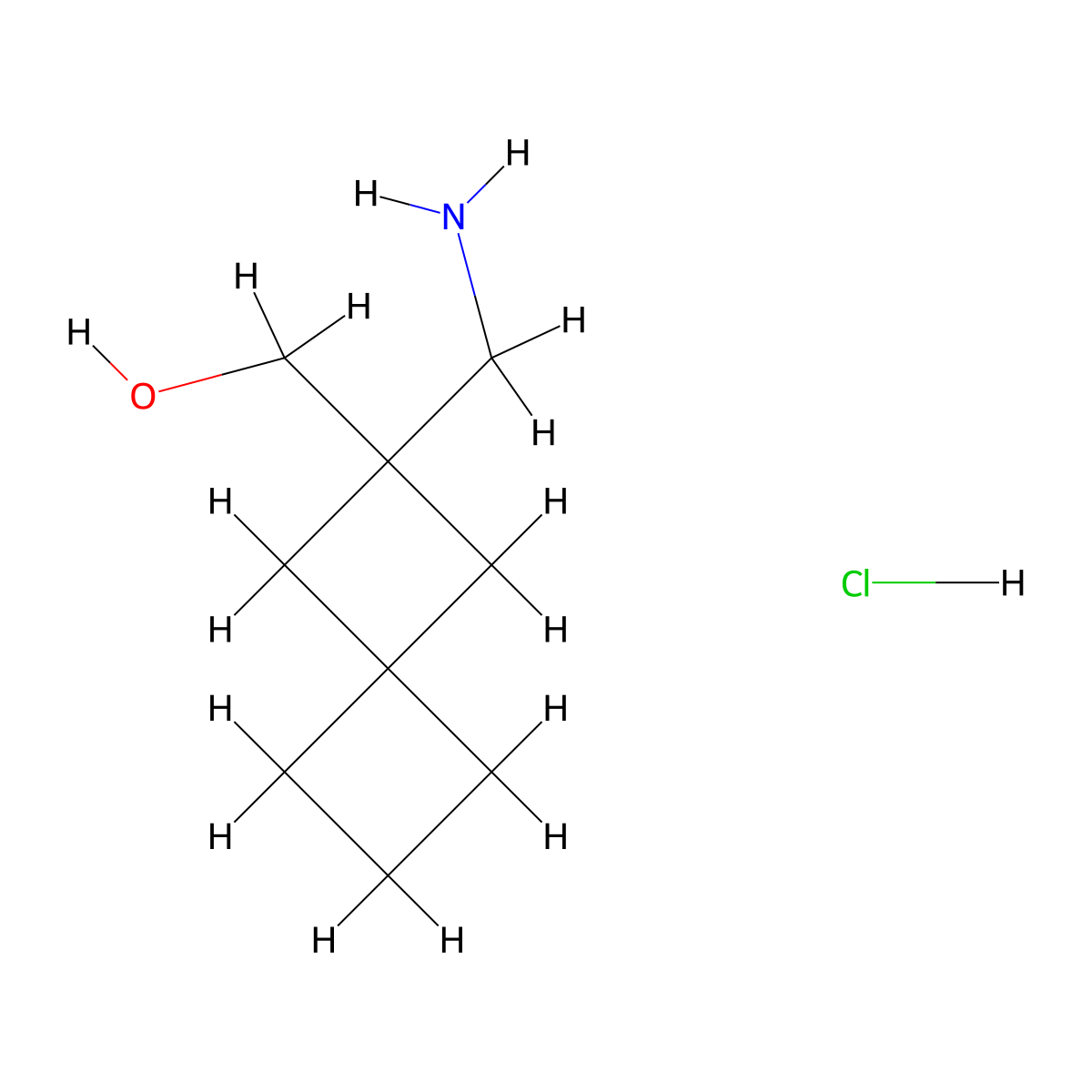 [2-(Aminomethyl)spiro[3.3]heptan-2-yl]methanol hydrochloride molecular structure, CAS 2378507-17-4