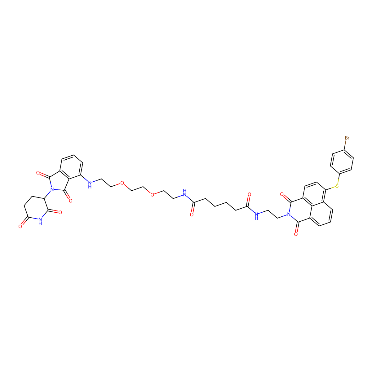 PROTAC Bcl2 degrader-1 molecular structure, CAS 2378801-85-3
