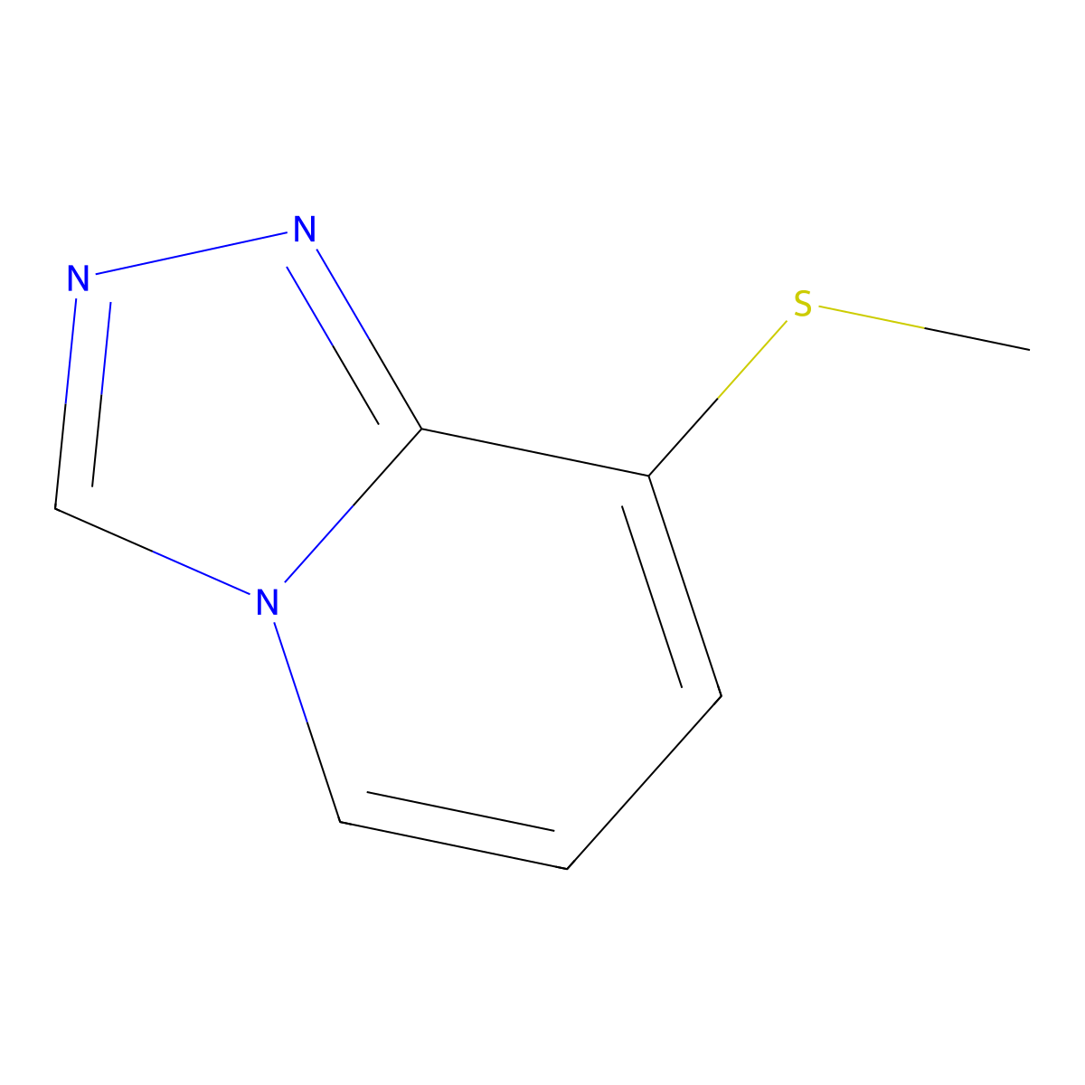 8-(Methylthio)-[1,2,4]triazolo[4,3-a]pyridine molecular structure, CAS 2379321-59-0