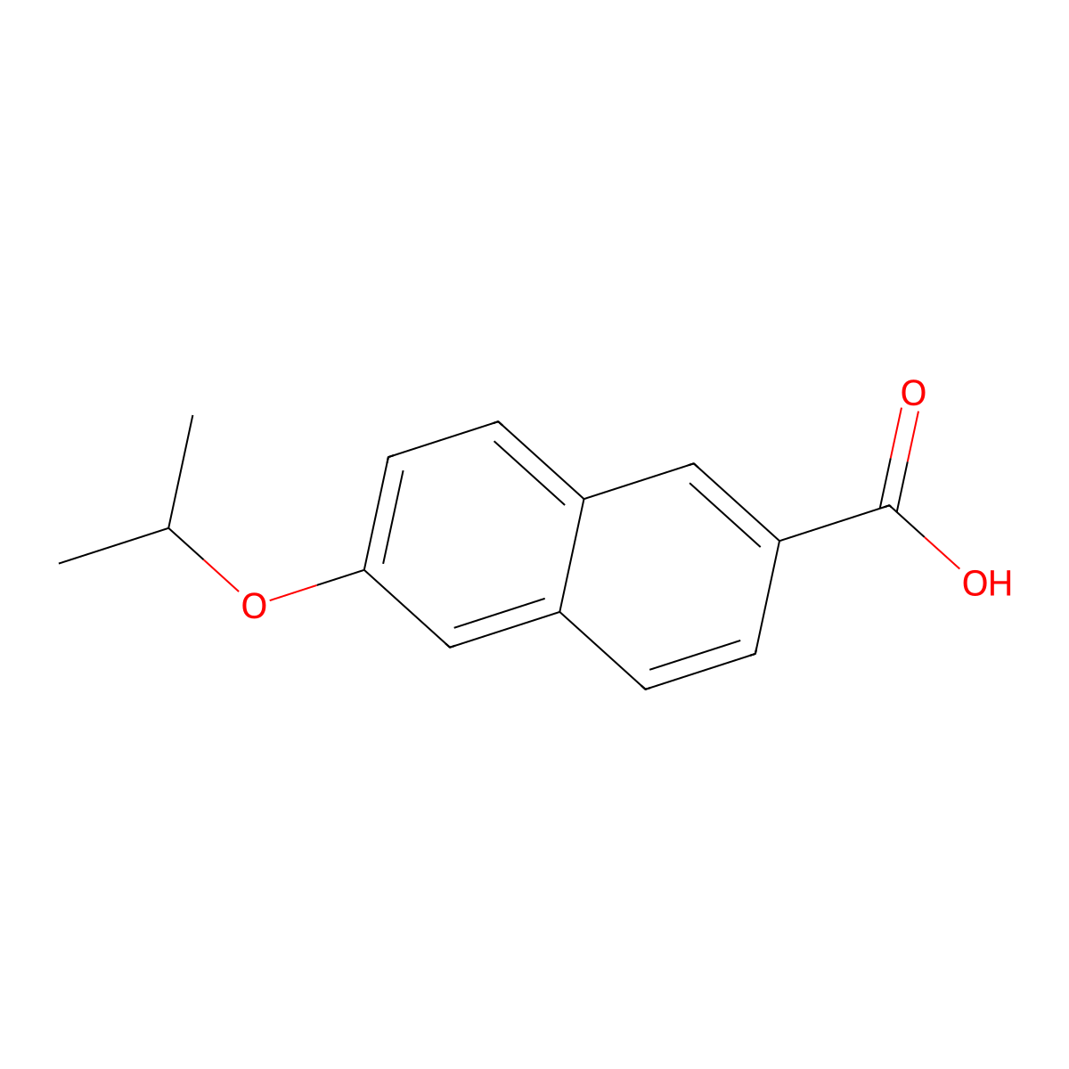 6-Isopropoxy-2-naphthoic acid molecular structure, CAS 2379322-80-0
