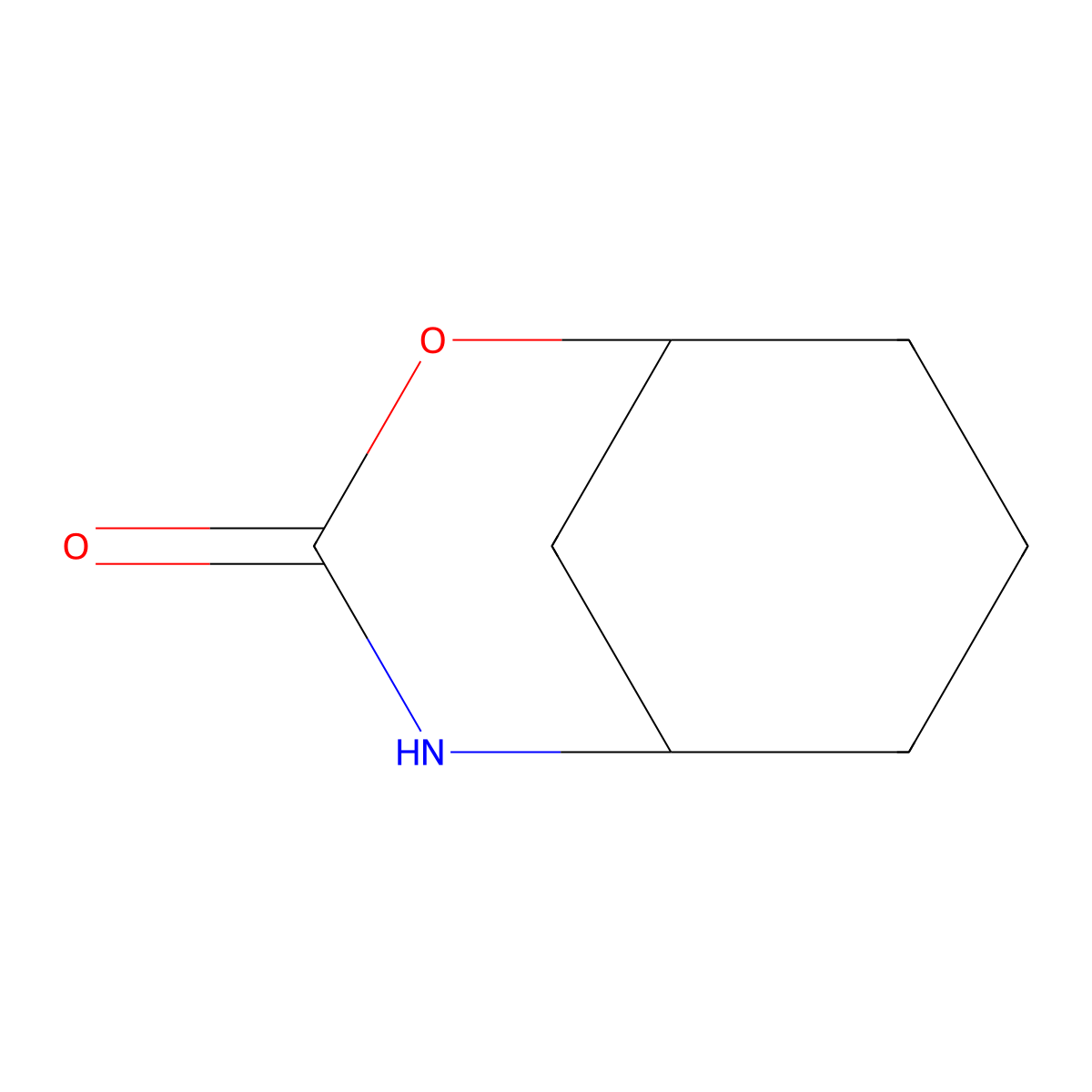 2-Oxa-4-aza-bicyclo[3.3.1]nonan-3-one molecular structure, CAS 2379651-45-1