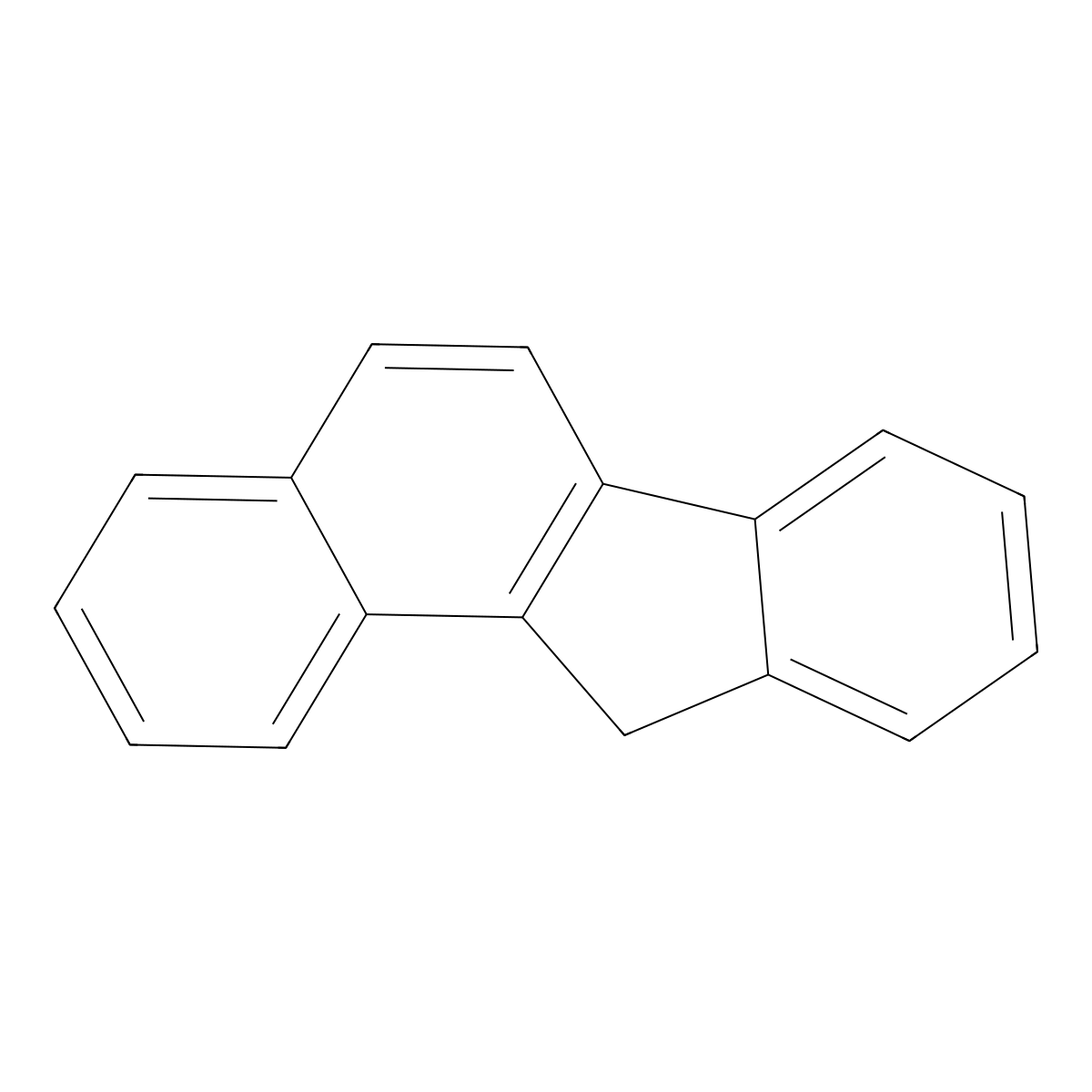 11H-Benzo(a)fluorene molecular structure, CAS 238-84-6
