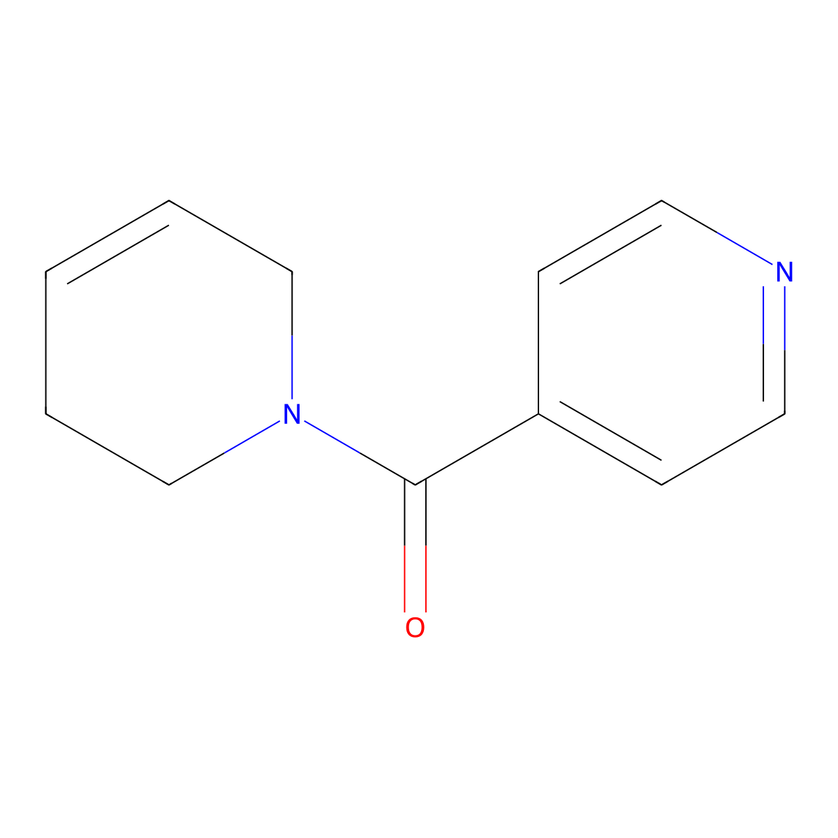 4-(1,2,3,6-Tetrahydropyridine-1-carbonyl)pyridine molecular structure, CAS 2380041-38-1