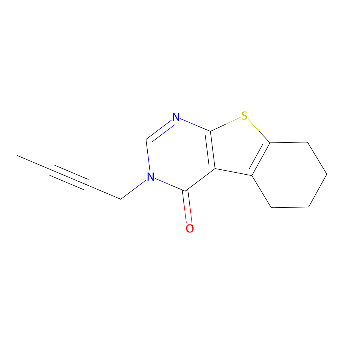 4-(But-2-yn-1-yl)-8-thia-4,6-diazatricyclo[7.4.0.0^{2,7}]trideca-1(9),2(7),5-trien-3-one molecular structure, CAS 2380071-72-5