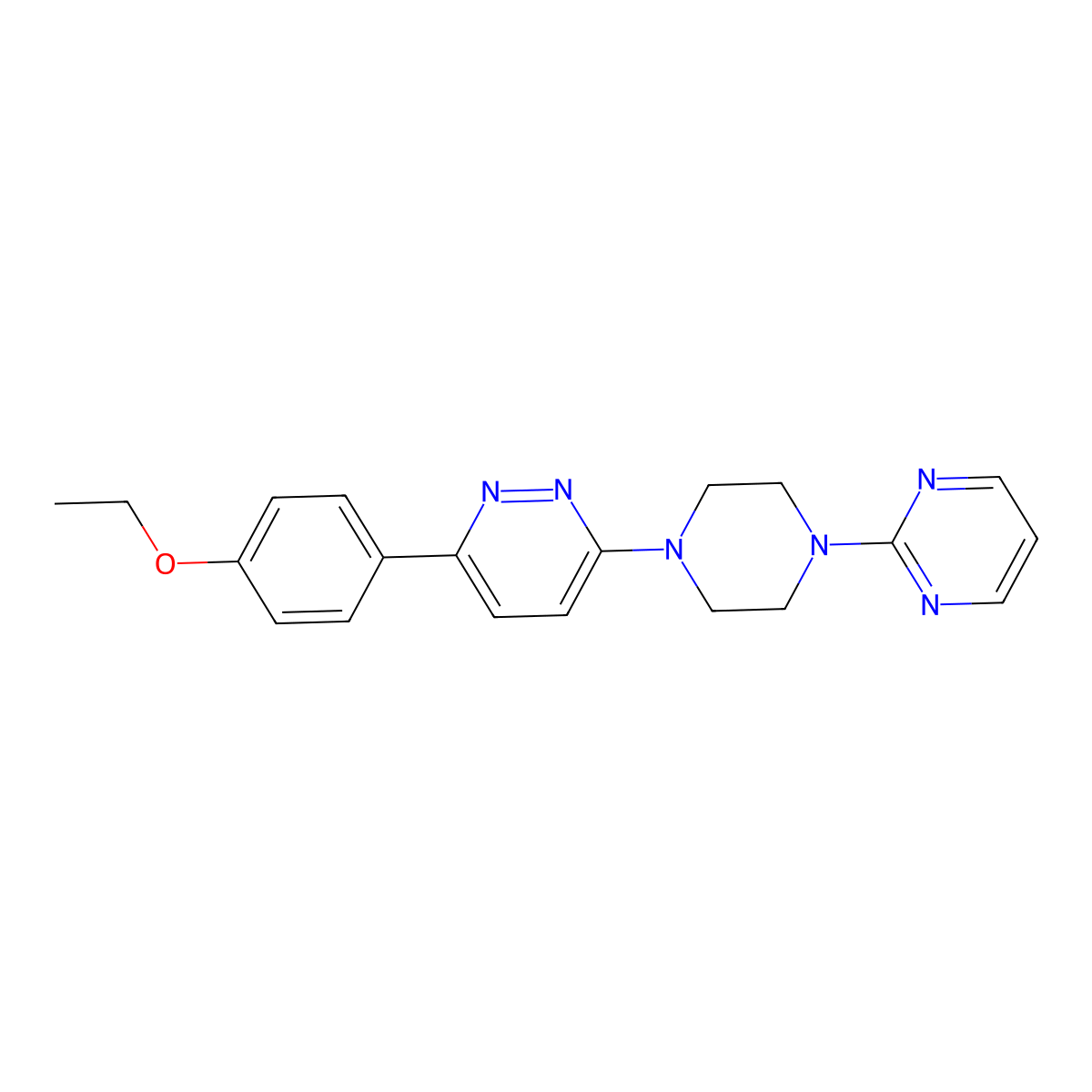 3-(4-Ethoxyphenyl)-6-[4-(pyrimidin-2-yl)piperazin-1-yl]pyridazine molecular structure, CAS 2380087-15-8