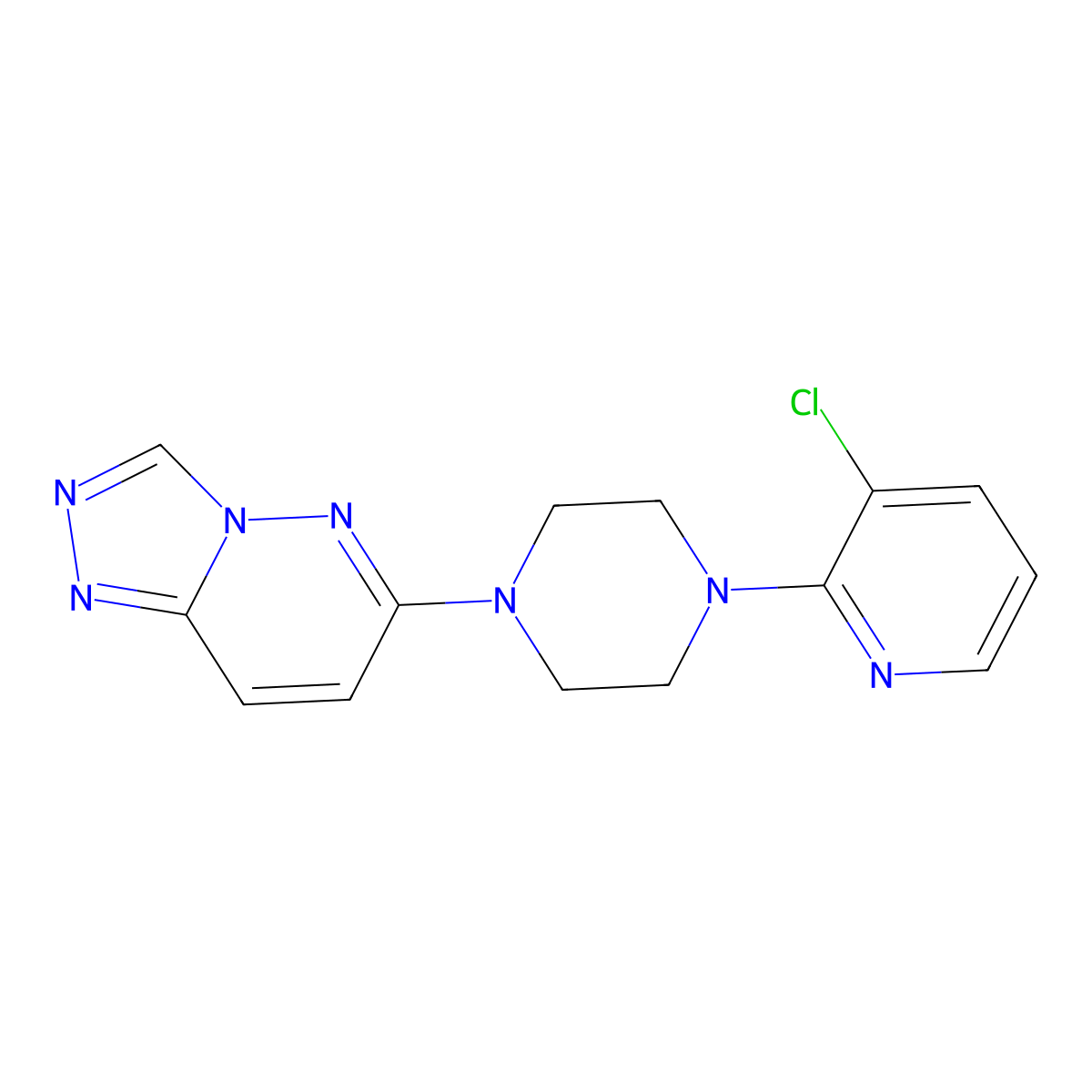 1-(3-Chloropyridin-2-yl)-4-{[1,2,4]triazolo[4,3-b]pyridazin-6-yl}piperazine molecular structure, CAS 2380088-05-9