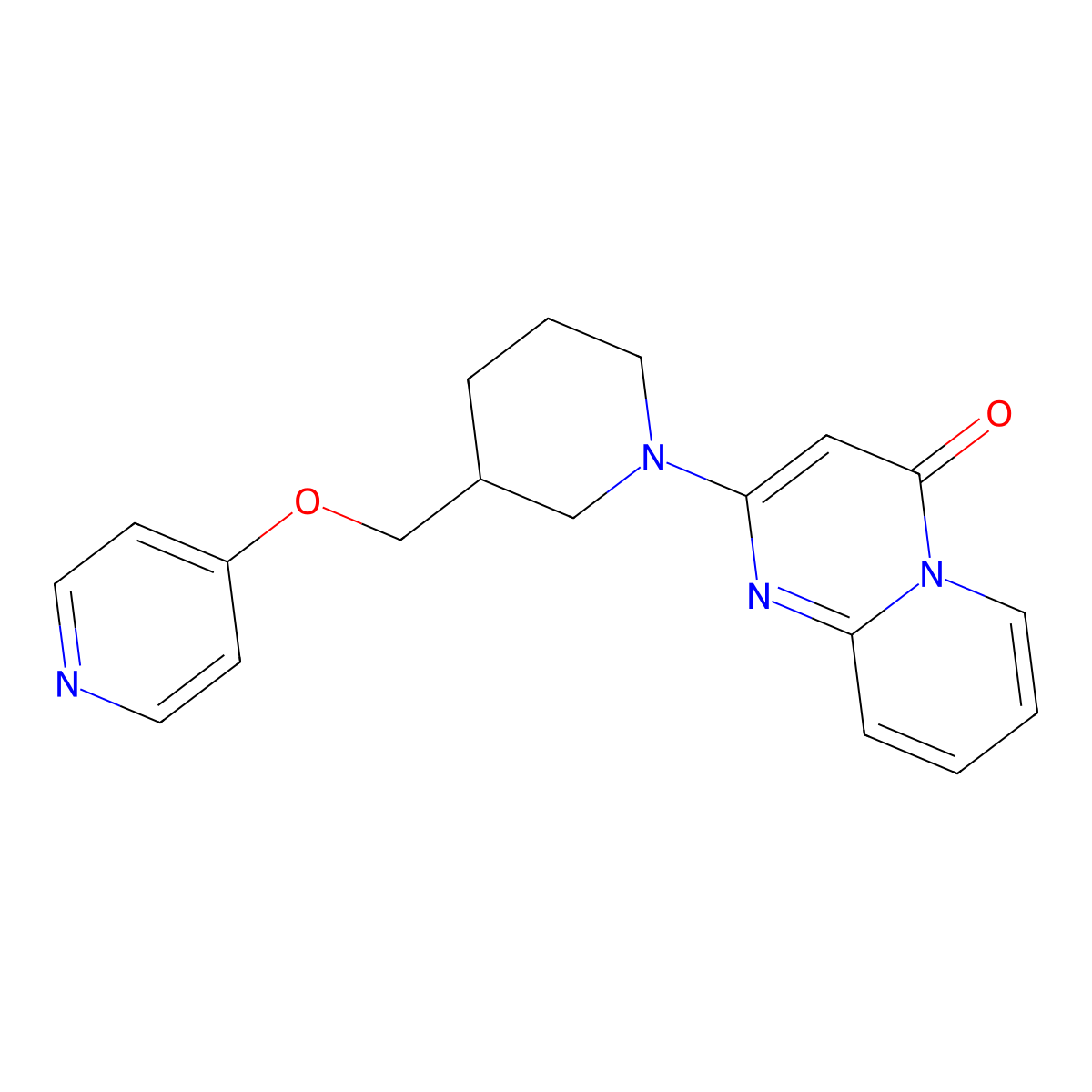 2-{3-[(pyridin-4-yloxy)methyl]piperidin-1-yl}-4H-pyrido[1,2-a]pyrimidin-4-one molecular structure, CAS 2380172-32-5