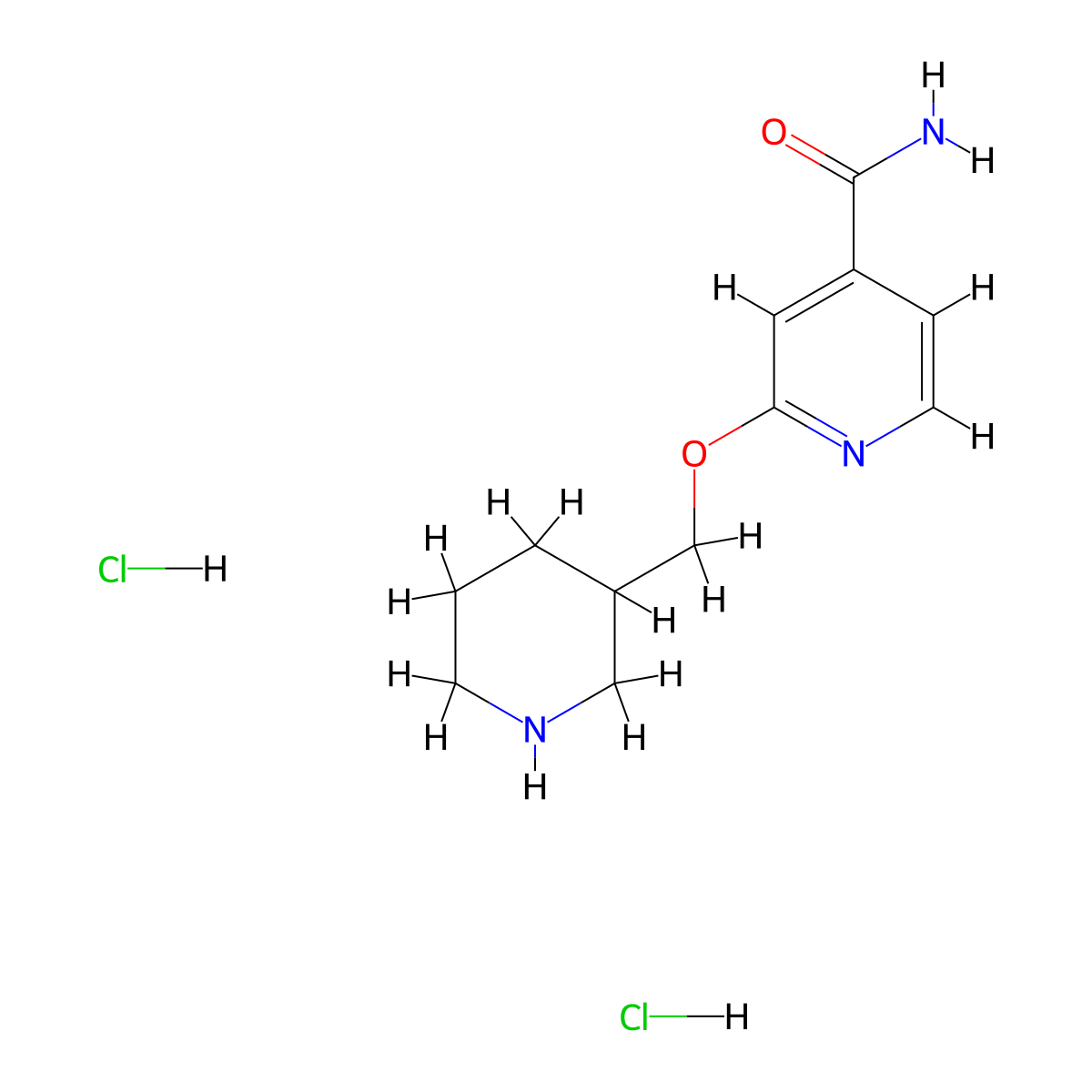 2-[(Piperidin-3-yl)methoxy]pyridine-4-carboxamide dihydrochloride molecular structure, CAS 2380172-74-5