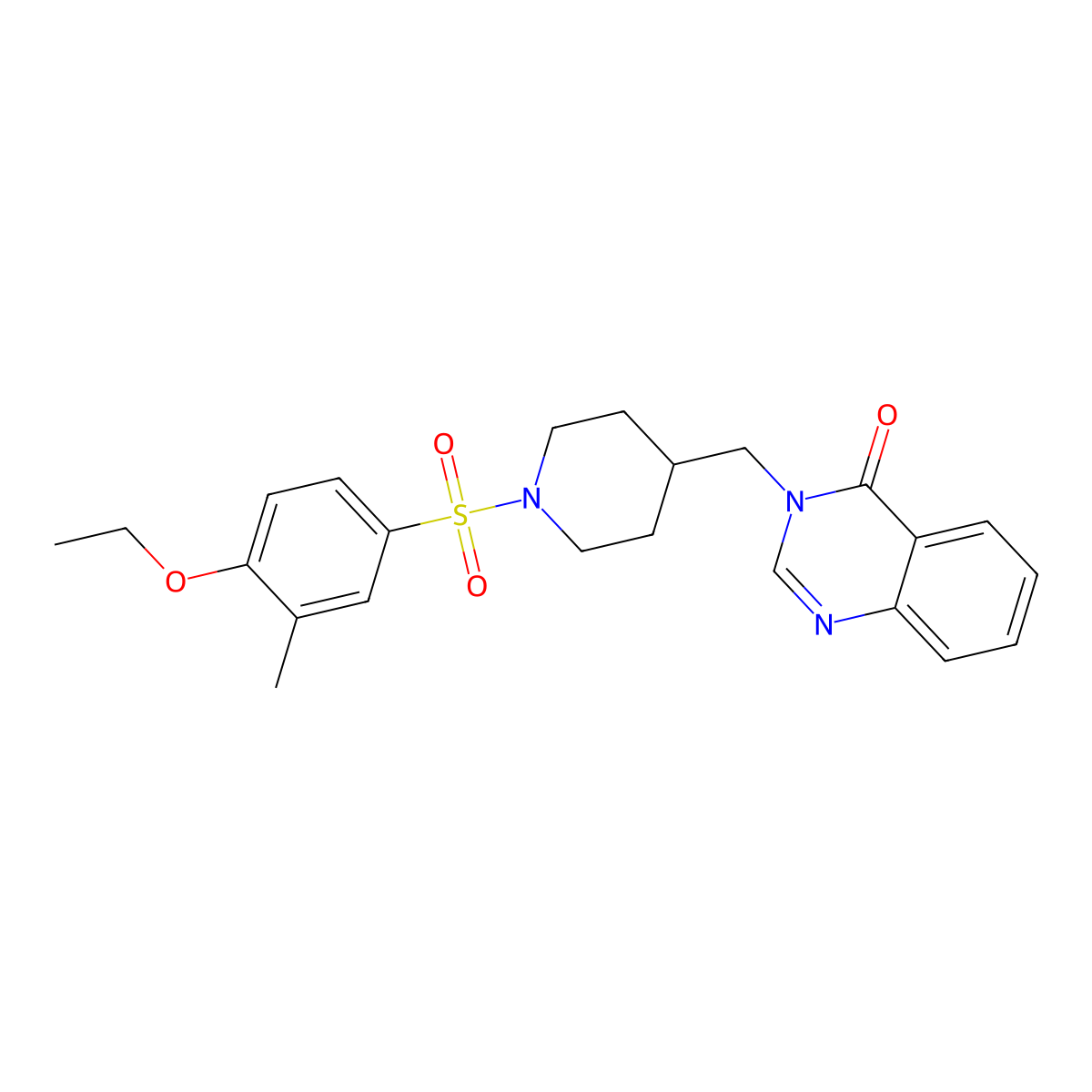 3-{[1-(4-Ethoxy-3-methylbenzenesulfonyl)piperidin-4-yl]methyl}-3,4-dihydroquinazolin-4-one molecular structure, CAS 2380180-58-3