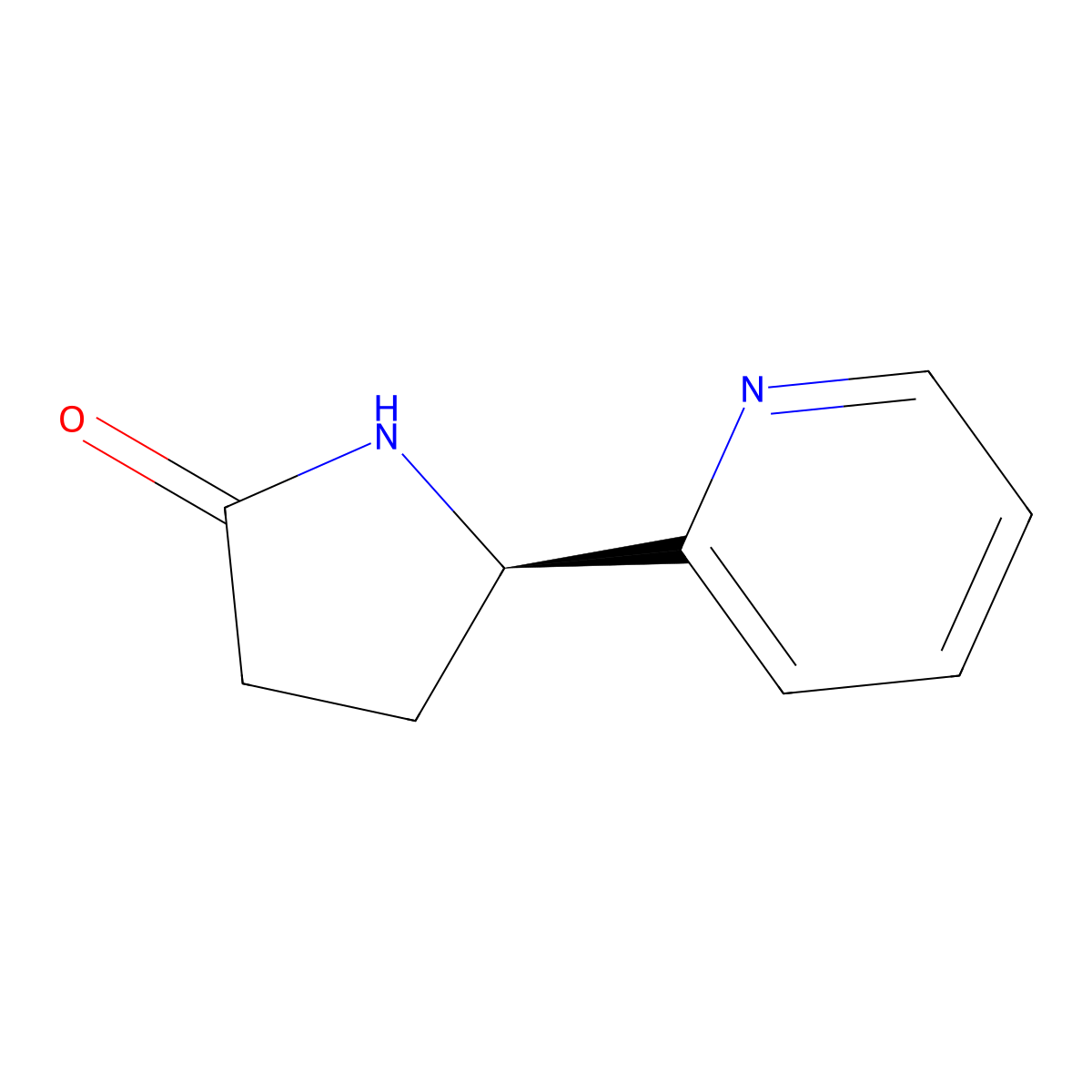 (R)-5-(Pyridin-2-yl)pyrrolidin-2-one molecular structure, CAS 2380422-31-9
