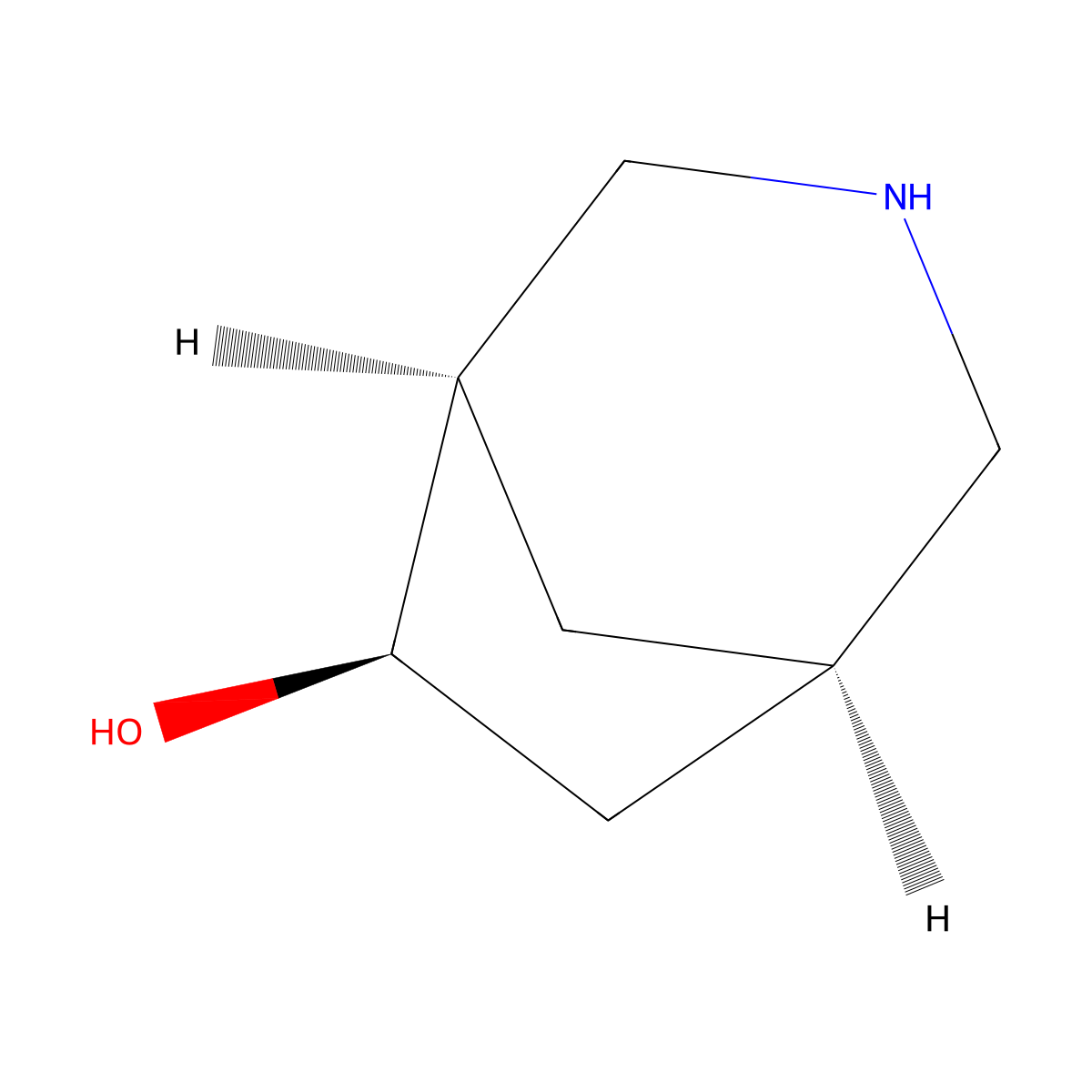 (1R,5R,6R)-3-azabicyclo[3.2.1]octan-6-ol molecular structure, CAS 2380862-40-6