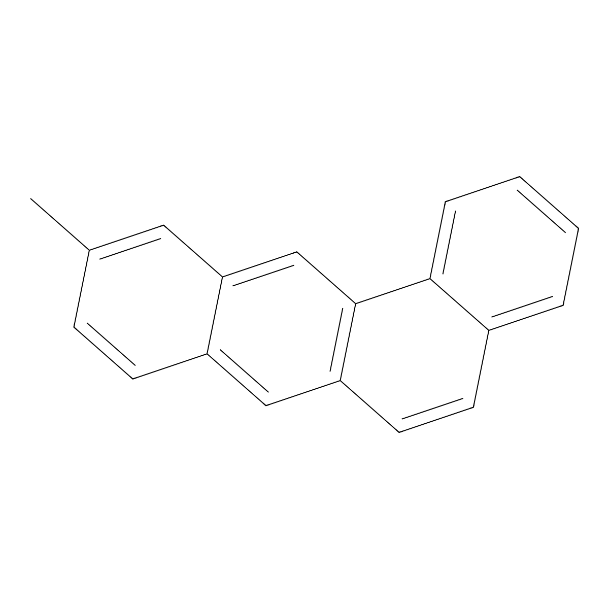 10-Methylbenz(a)anthracene molecular structure, CAS 2381-15-9