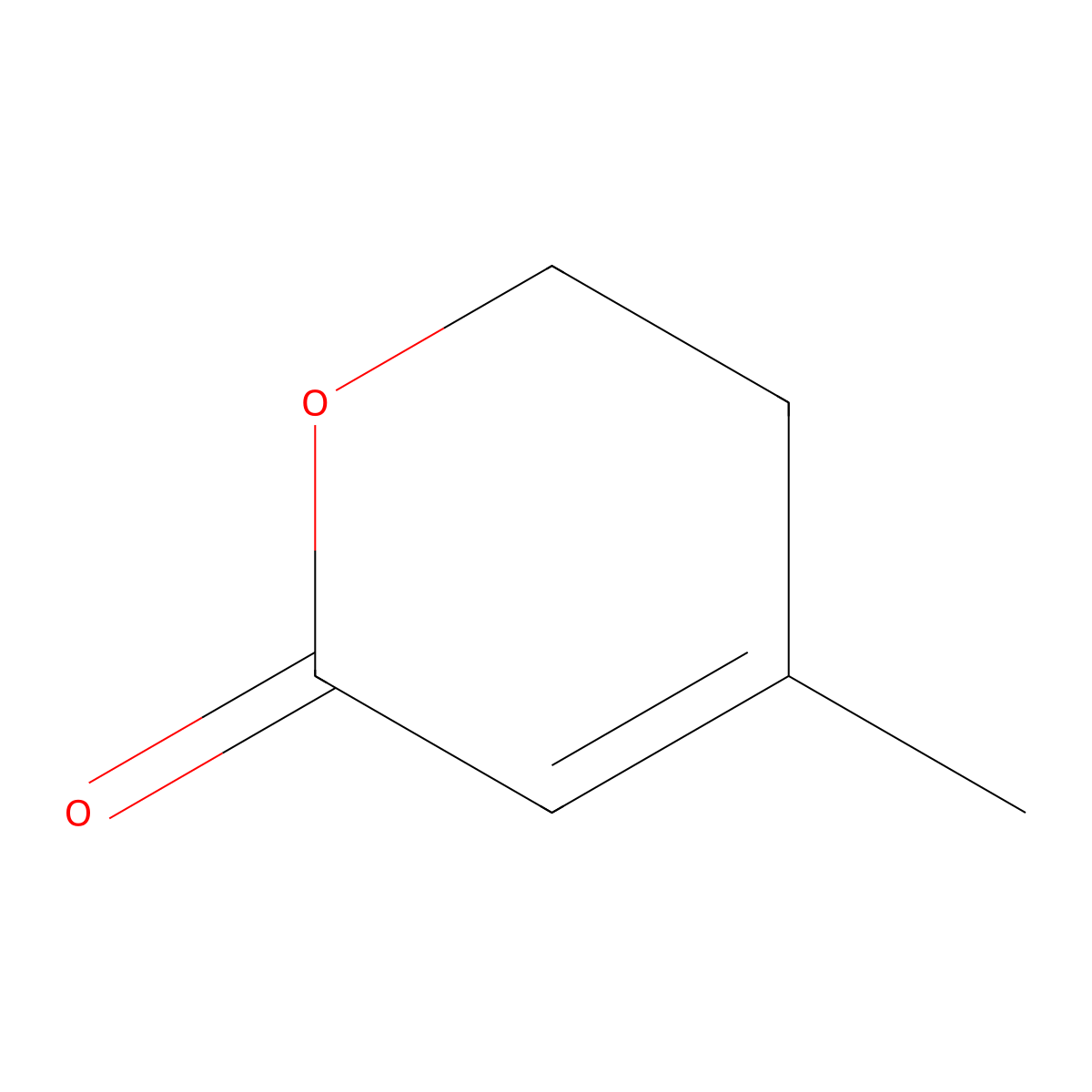 2,3-Anhydromevalonic acid molecular structure, CAS 2381-87-5