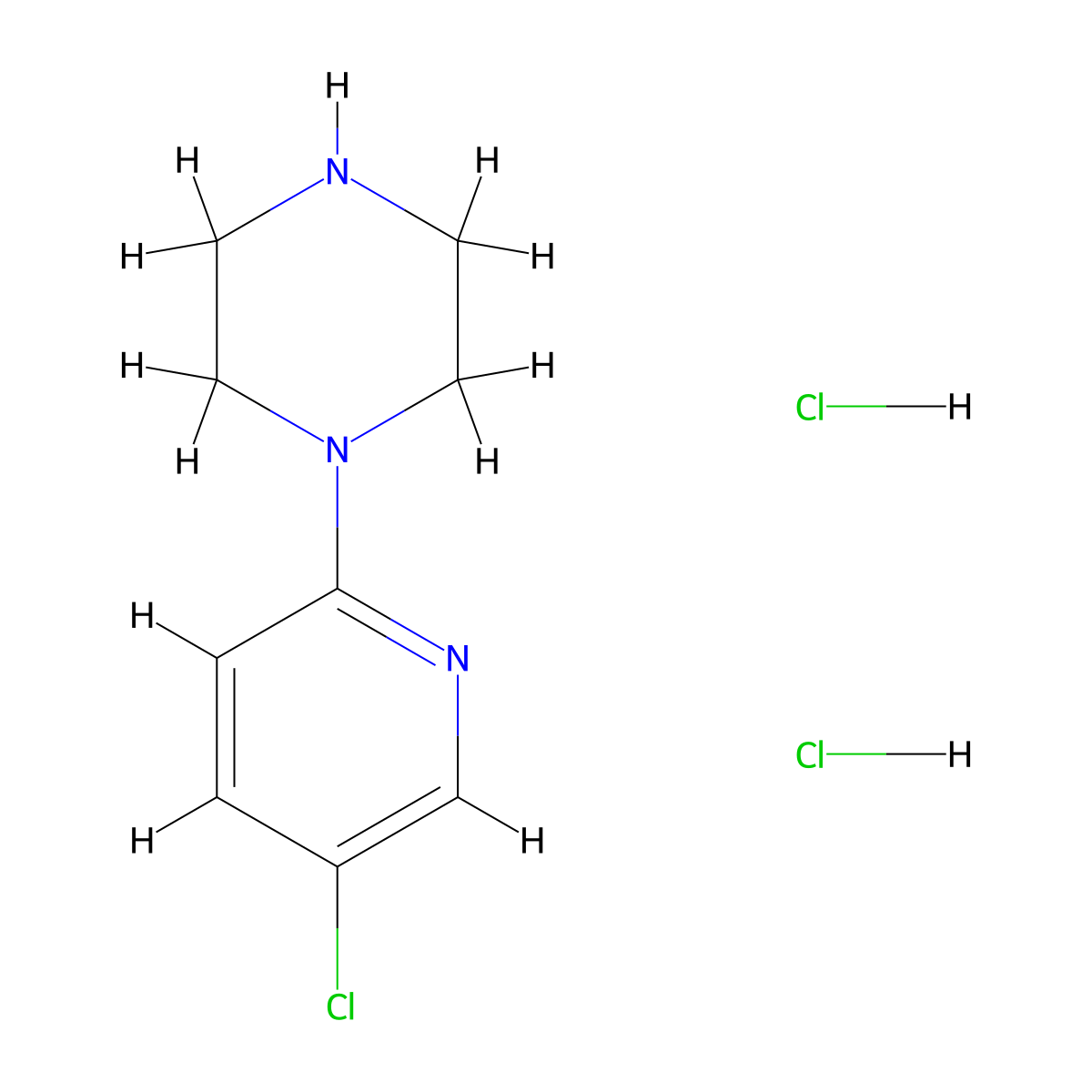 1-(5-Chloropyridin-2-YL)piperazine dihydrochloride molecular structure, CAS 2381043-71-4