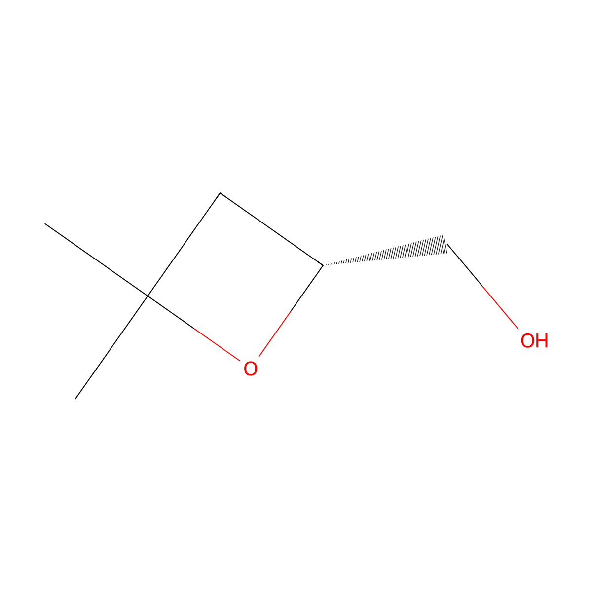 (R)-(4,4-Dimethyloxetan-2-yl)methanol molecular structure, CAS 2381184-89-8
