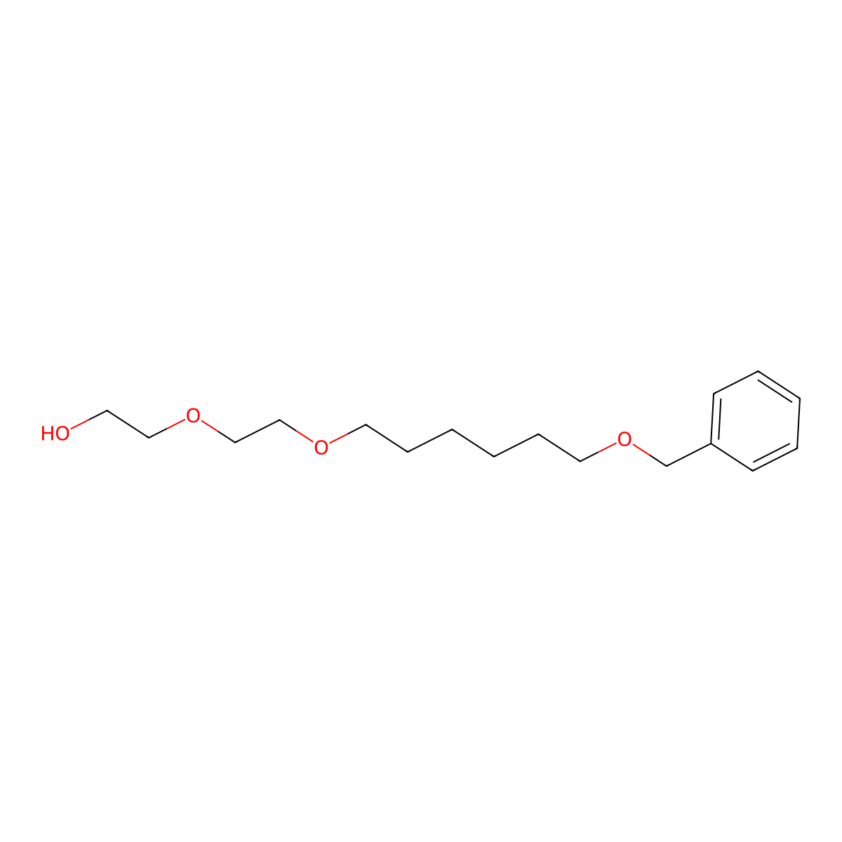 PEG3-C4-OBn molecular structure, CAS 2381196-79-6
