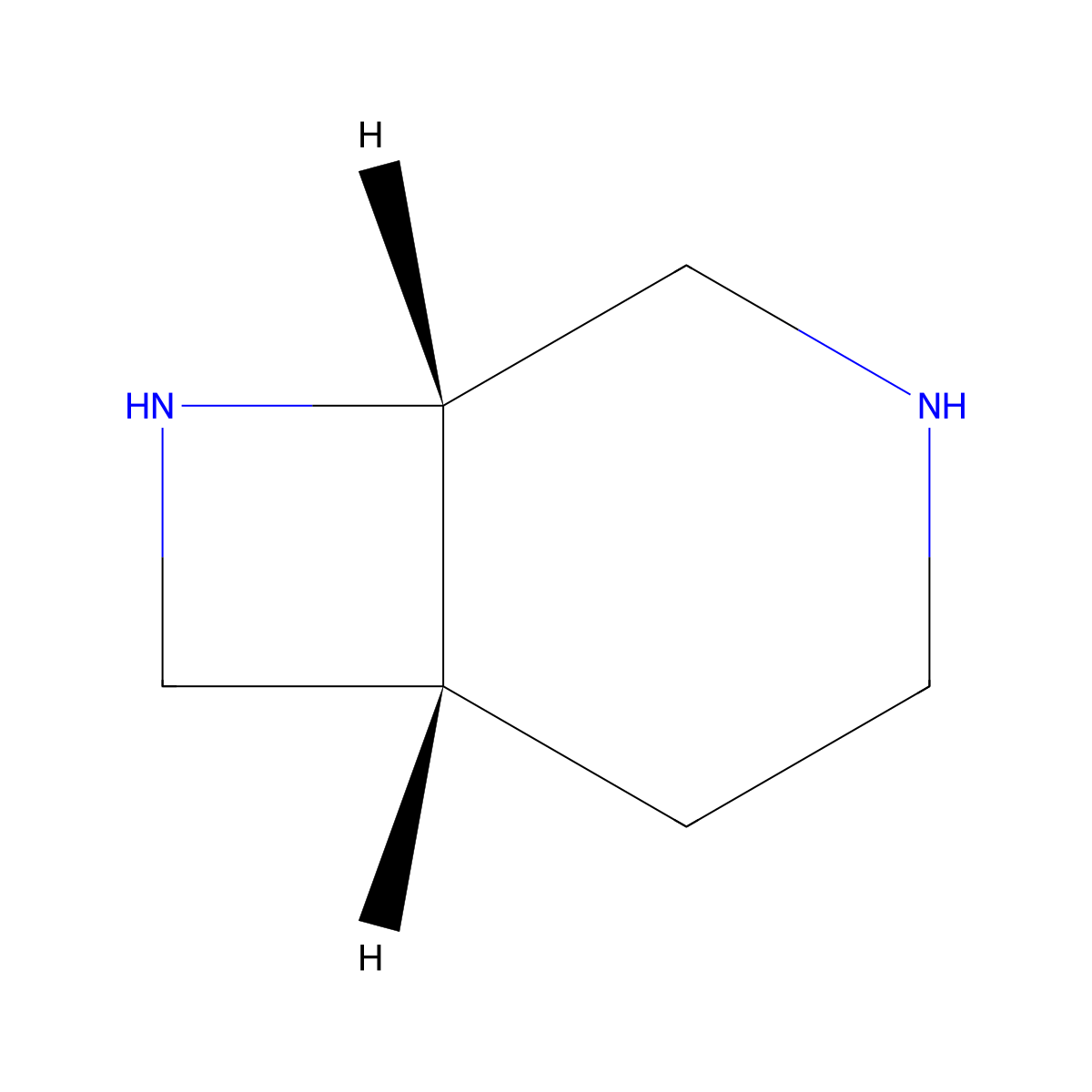 rac-(1R,6S)-3,8-diazabicyclo[4.2.0]octane molecular structure, CAS 2381365-32-6
