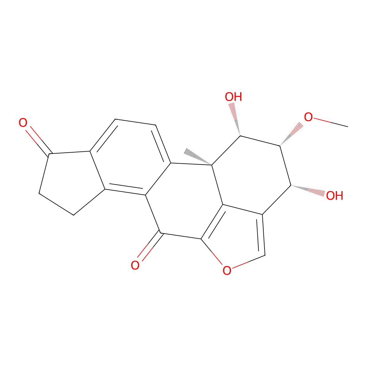 Viridiol molecular structure, CAS 23820-80-6