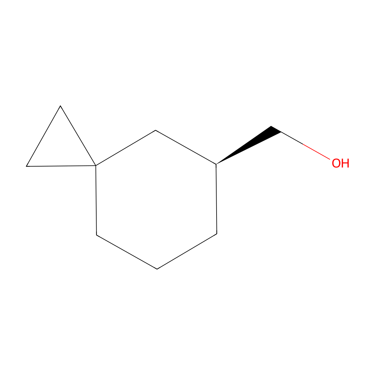 [(7S)-spiro[2.5]octan-7-yl]methanol molecular structure, CAS 2382155-54-4