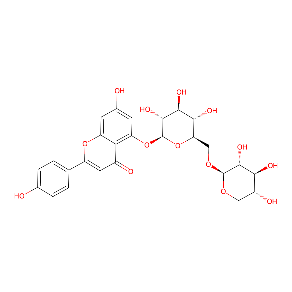 5-O-Primeverosylapigenin molecular structure, CAS 2382681-38-9