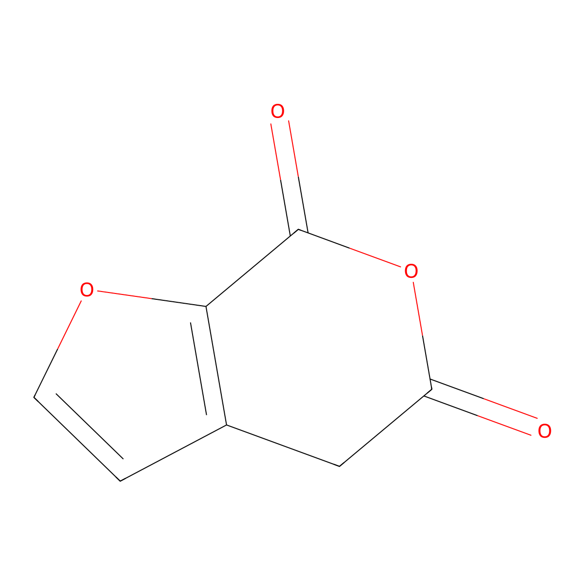 4H,5H,7H-furo[2,3-c]pyran-5,7-dione molecular structure, CAS 2383600-73-3