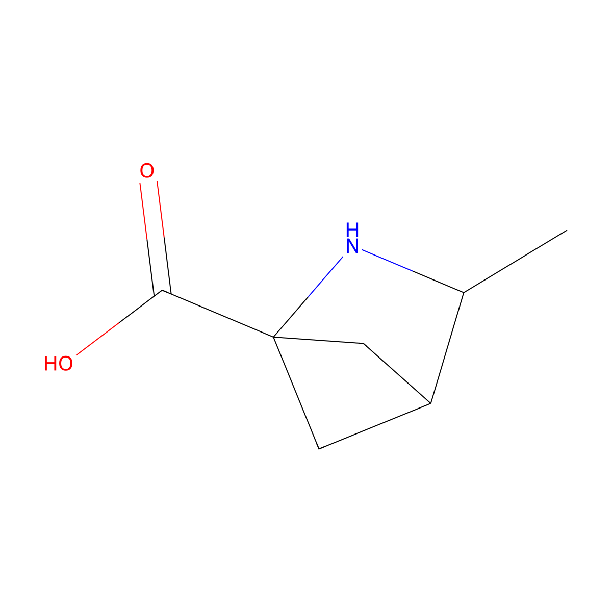 (1s)-3-Methyl-2-azabicyclo[2.1.1]hexane-1-carboxylic acid molecular structure, CAS 2383741-32-8