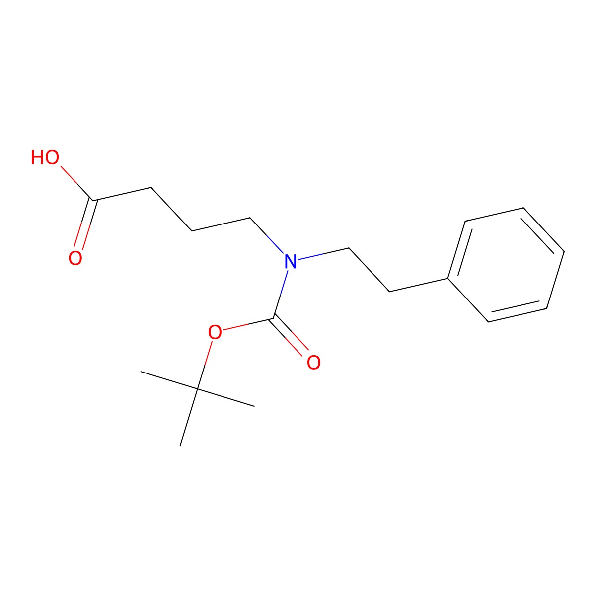 4-{[(Tert-butoxy)carbonyl](2-phenylethyl)amino}butanoic acid molecular structure, CAS 2383890-19-3