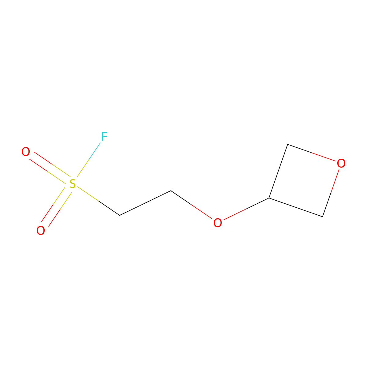 2-(Oxetan-3-yloxy)ethane-1-sulfonyl fluoride molecular structure, CAS 2384098-86-4