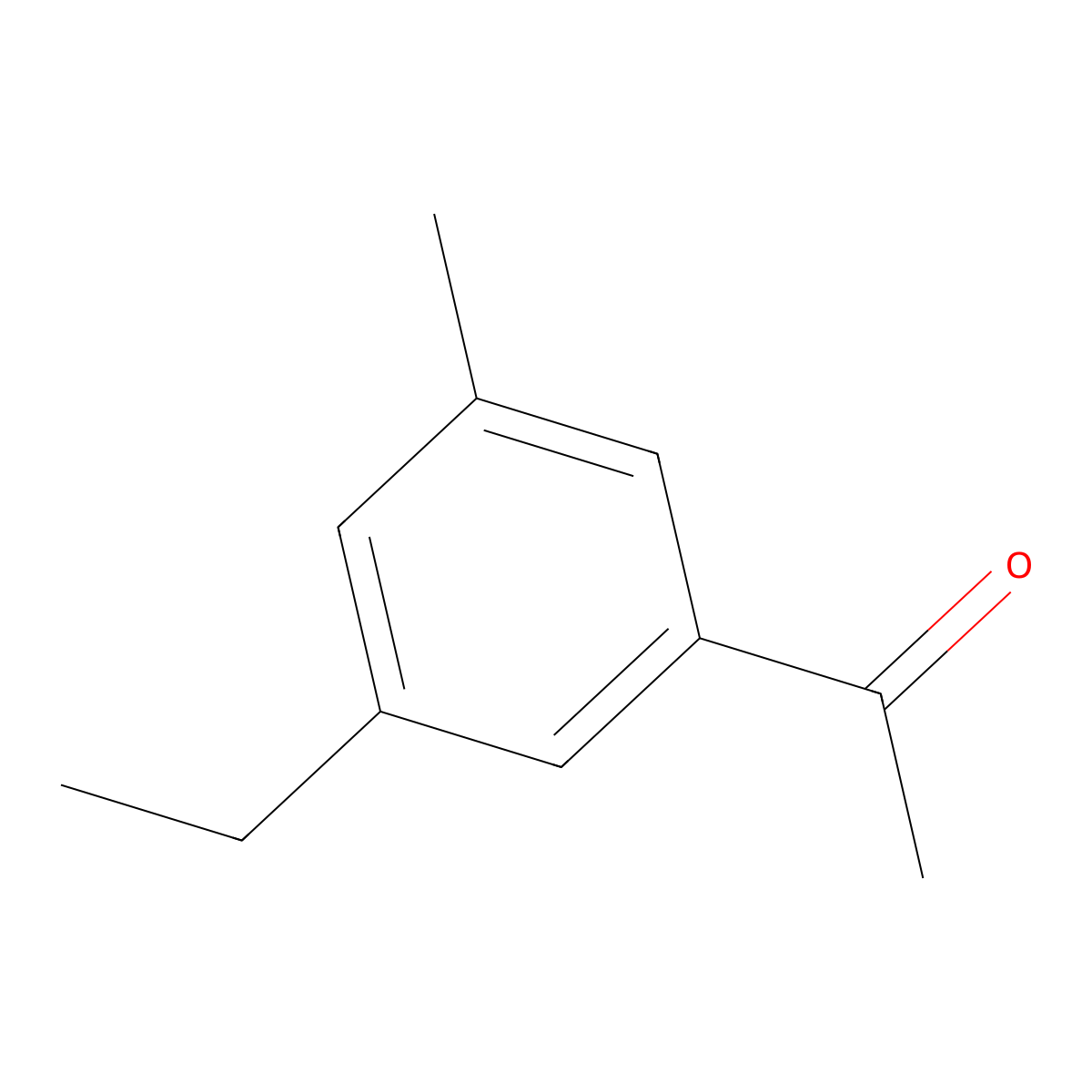 1-(3-Ethyl-5-methylphenyl)ethanone molecular structure, CAS 2384172-10-3
