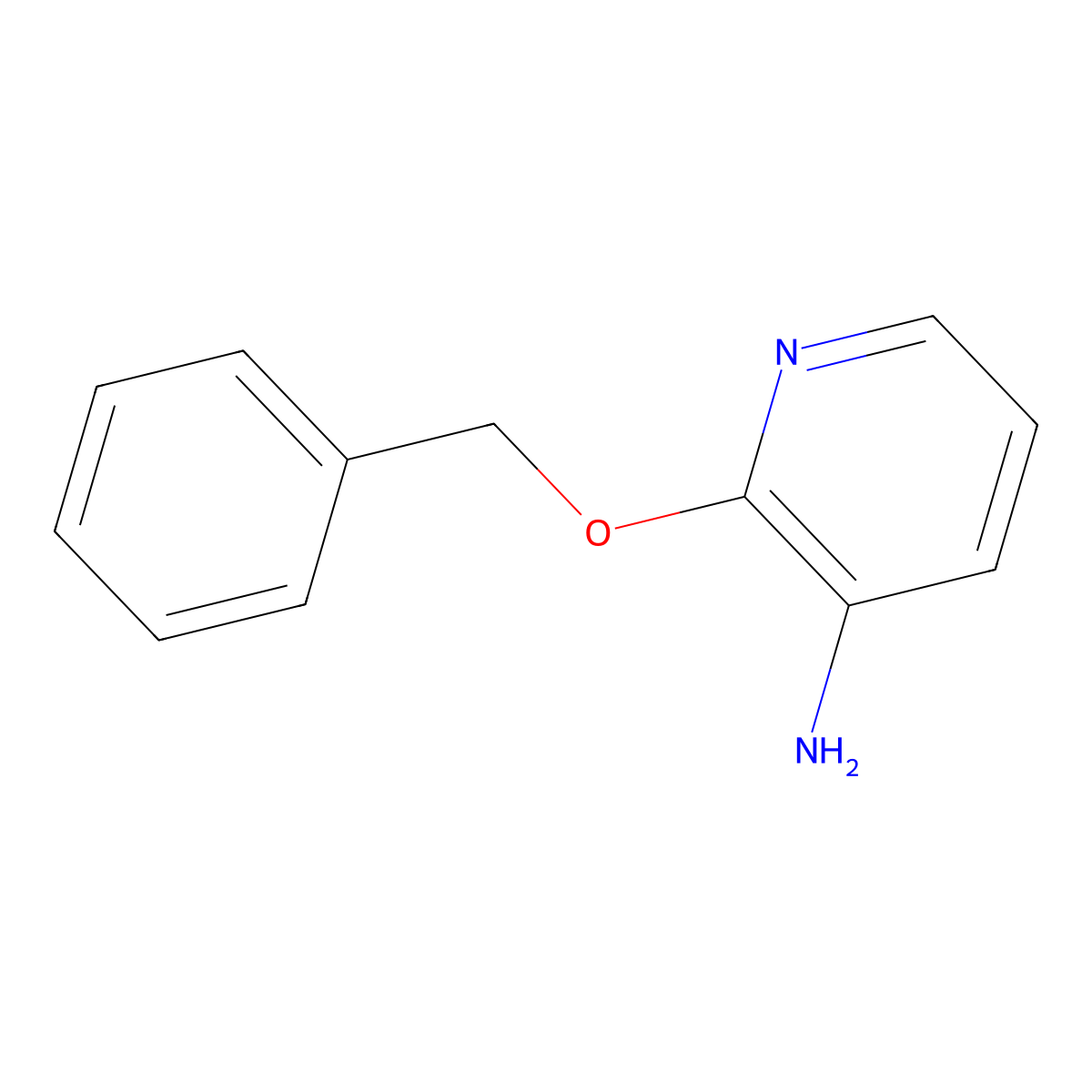 2-(Benzyloxy)pyridin-3-amine molecular structure, CAS 23845-96-7