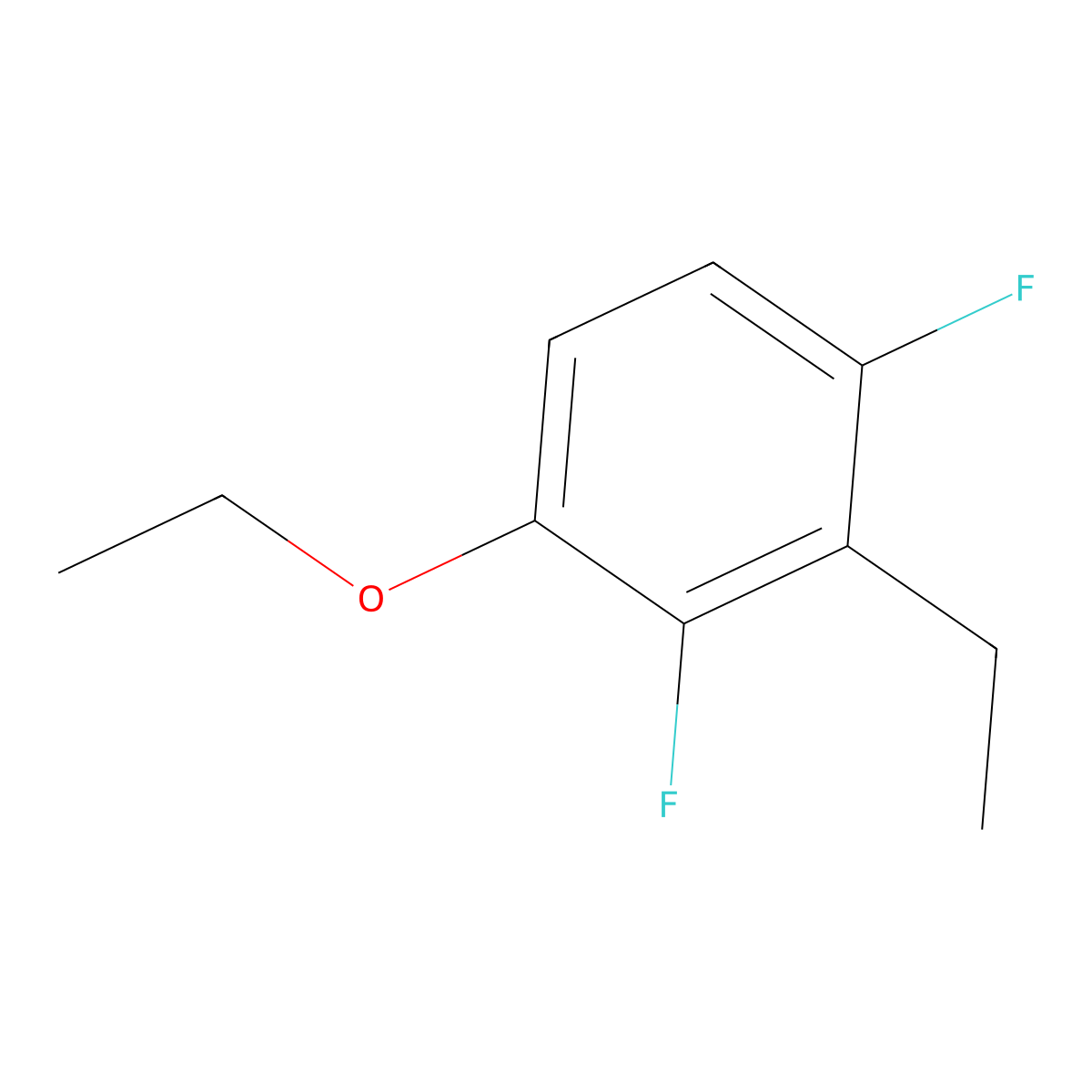 1-Ethoxy-3-ethyl-2,4-difluorobenzene molecular structure, CAS 2384556-64-1