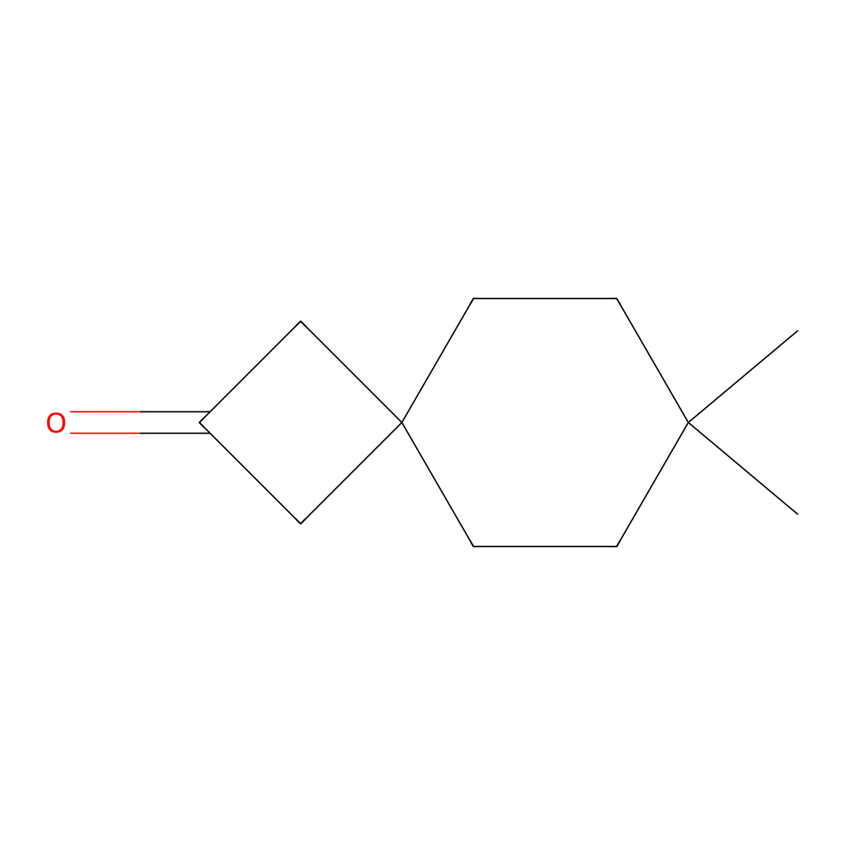 7,7-Dimethylspiro(3.5)nonan-2-one molecular structure, CAS 2384680-04-8