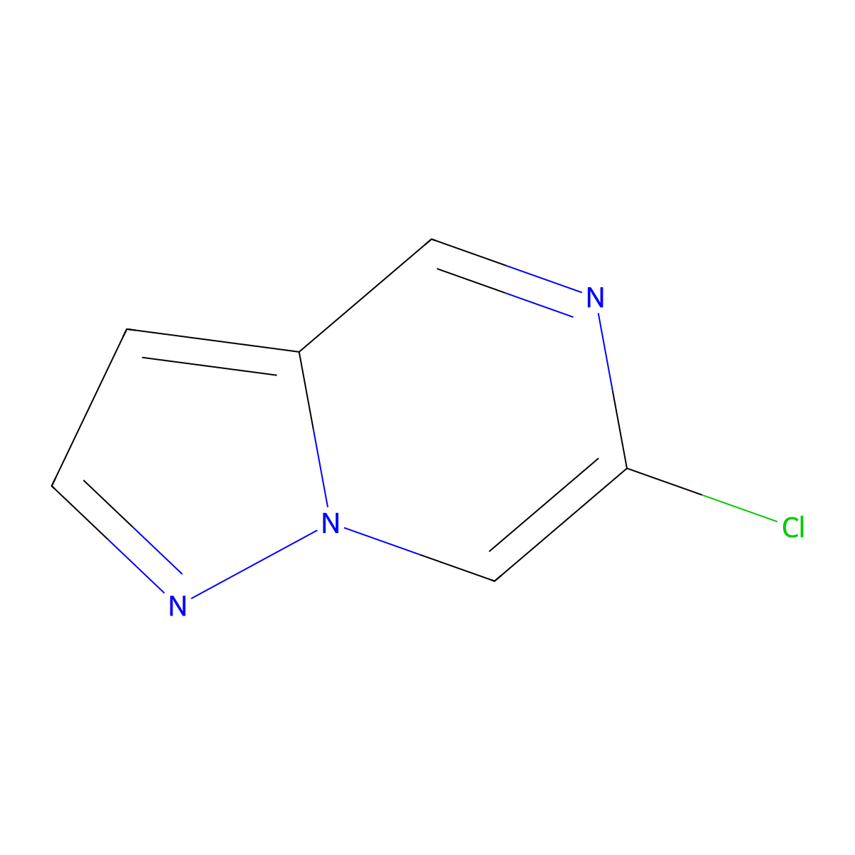 6-Chloropyrazolo[1,5-A]pyrazine molecular structure, CAS 2384776-71-8