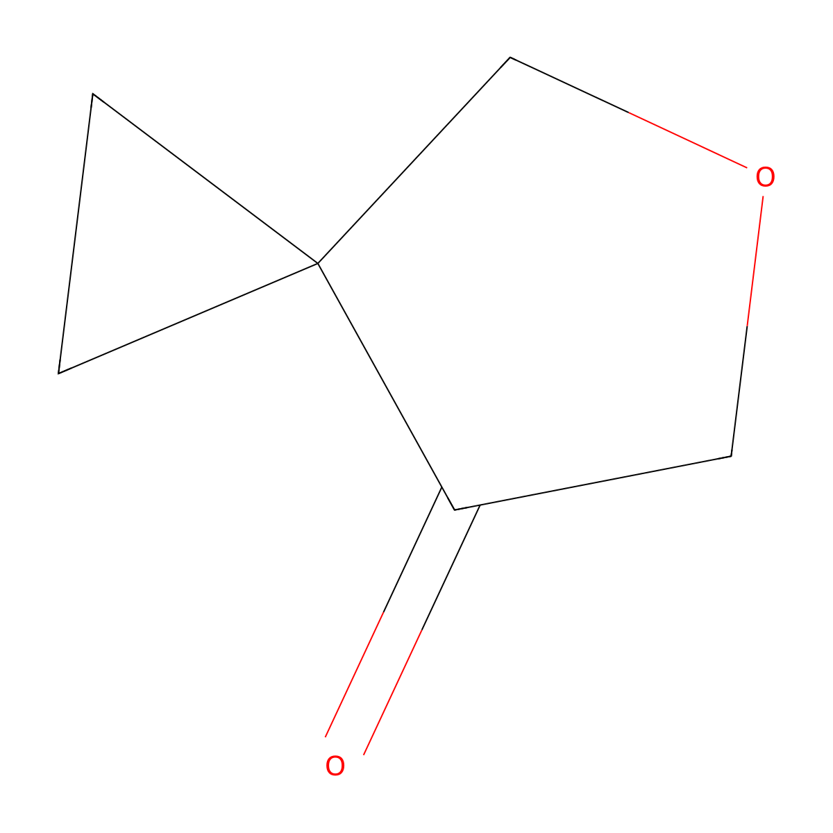 5-Oxaspiro[2.4]heptan-7-one molecular structure, CAS 2384812-18-2