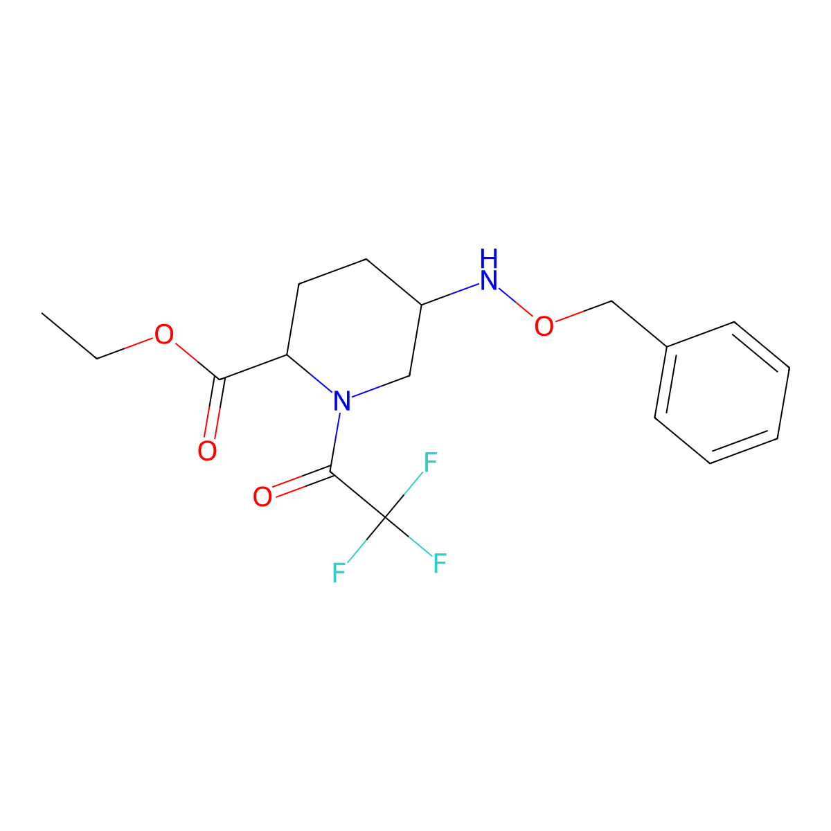 C17H21F3N2O4 molecular structure, CAS 2384834-25-5