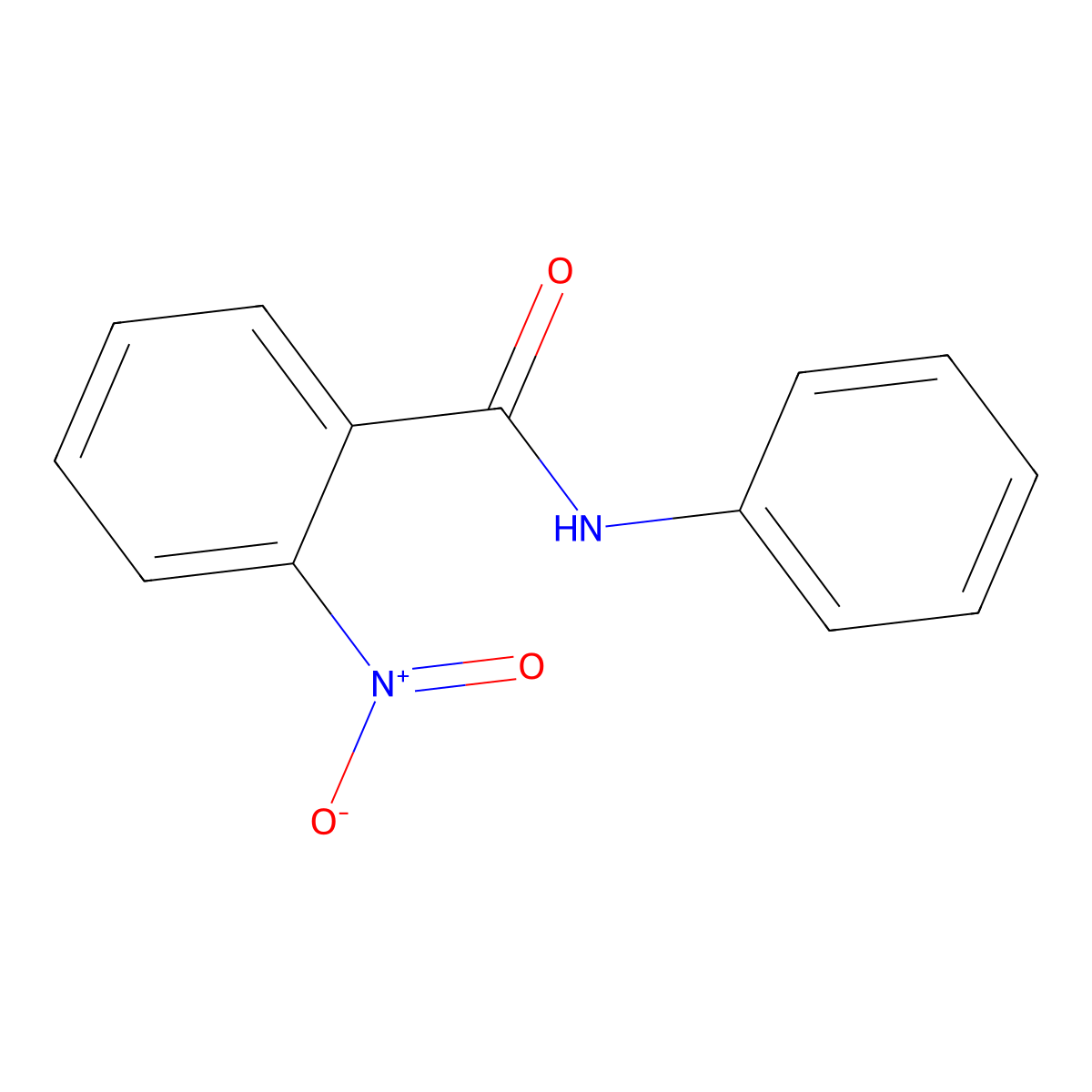 2-Nitro-N-Phenylbenzamide molecular structure, CAS 2385-27-5