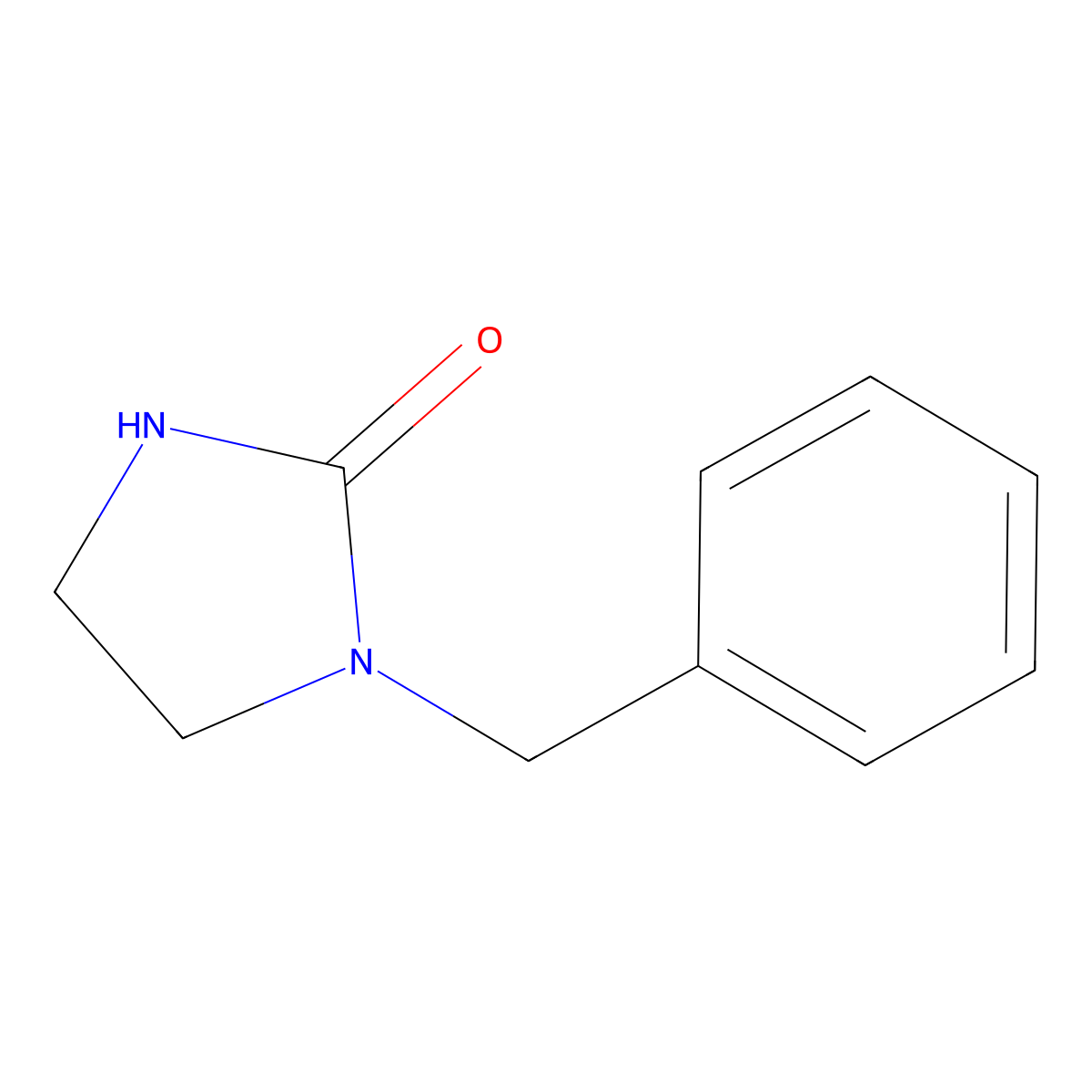 1-Benzylimidazolidin-2-one molecular structure, CAS 2385-38-8