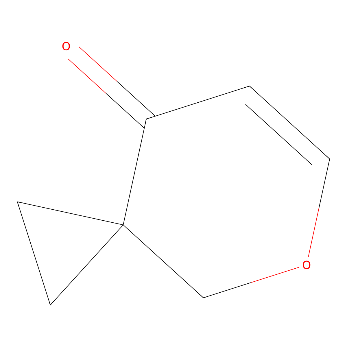 5-Oxa-spiro[2.5]oct-6-en-8-one molecular structure, CAS 2385073-58-3