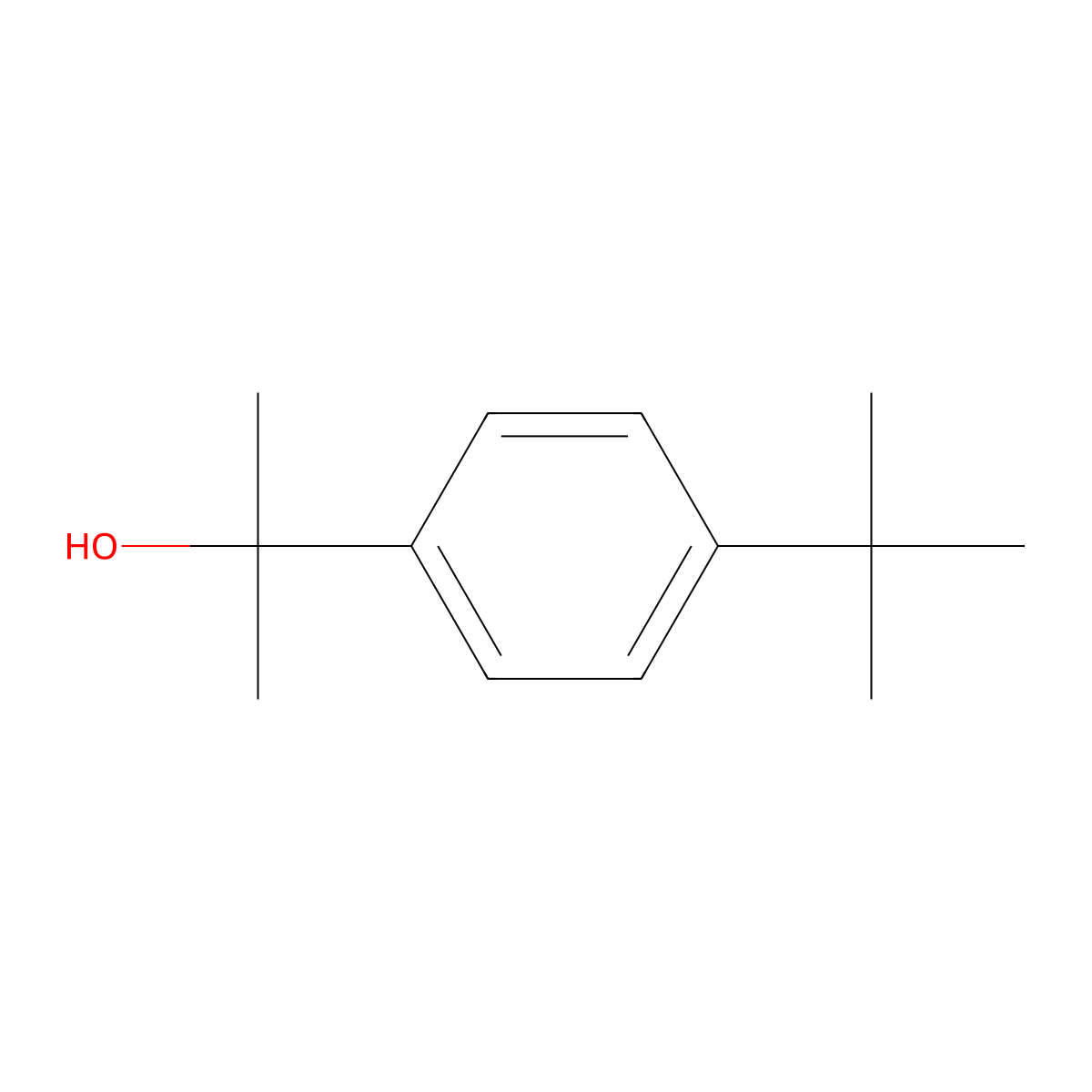 2-(4-Tert-butylphenyl)propan-2-ol molecular structure, CAS 23853-82-9