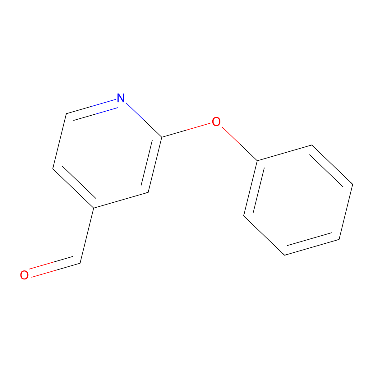 2-Phenoxyisonicotinaldehyde molecular structure, CAS 2385825-10-3