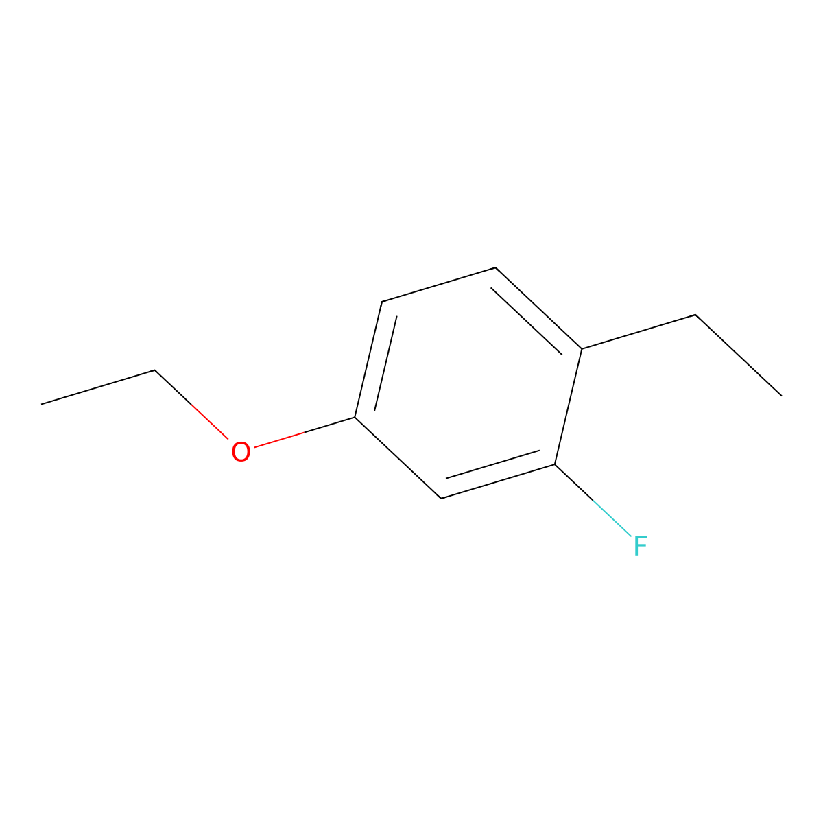4-Ethoxy-1-ethyl-2-fluorobenzene molecular structure, CAS 2385841-28-9