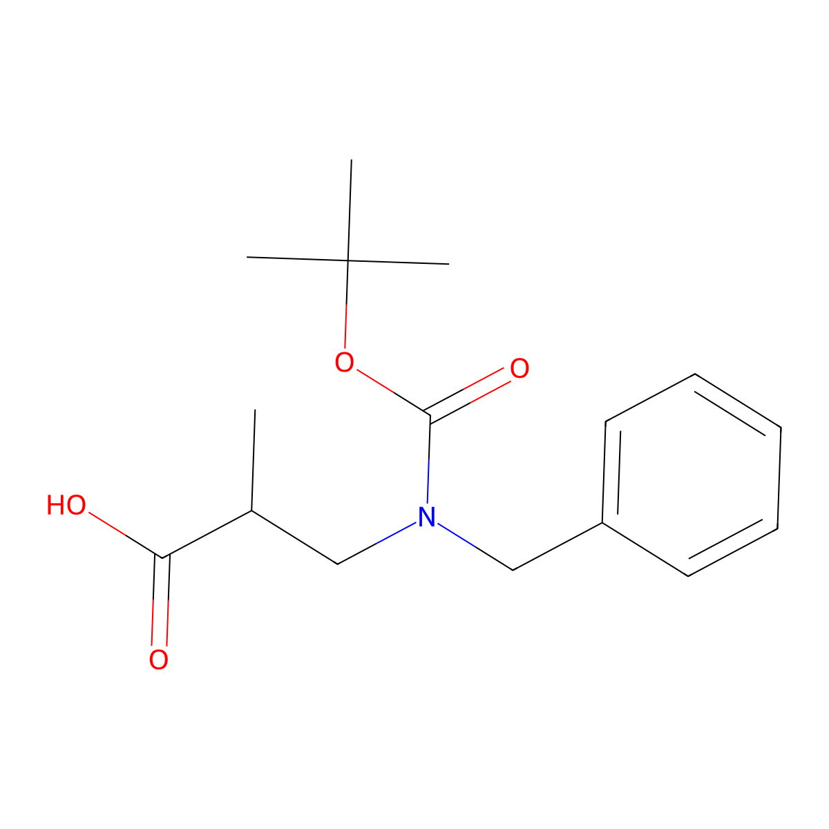 3-{Benzyl[(tert-butoxy)carbonyl]amino}-2-methylpropanoic acid molecular structure, CAS 2385846-07-9