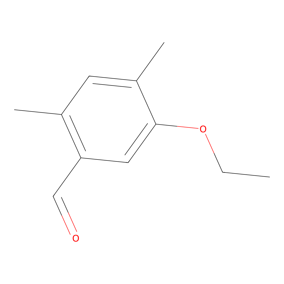 5-Ethoxy-2,4-dimethylbenzaldehyde molecular structure, CAS 2386184-89-8