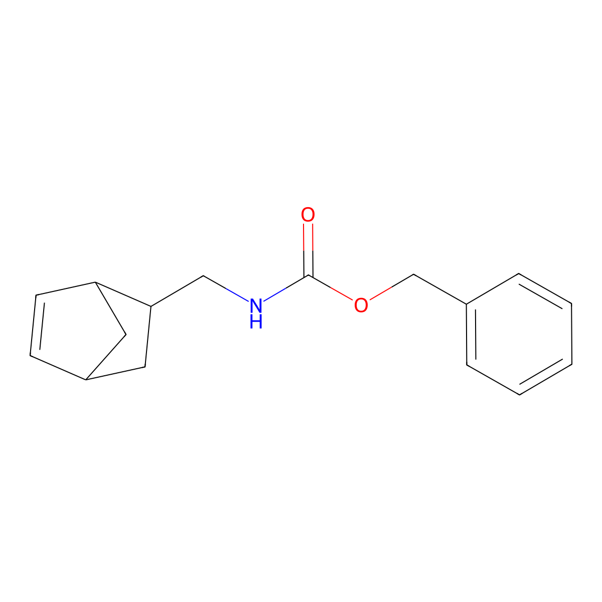 benzyl N-({bicyclo[2.2.1]hept-5-en-2-yl}methyl)carbamate molecular structure, CAS 2386358-05-8