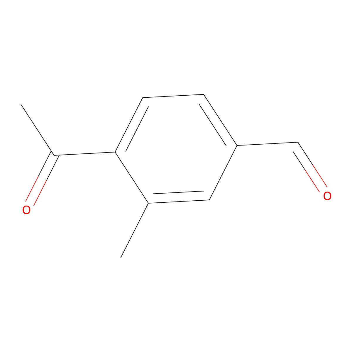 4-Acetyl-3-methylbenzaldehyde molecular structure, CAS 2386545-61-3
